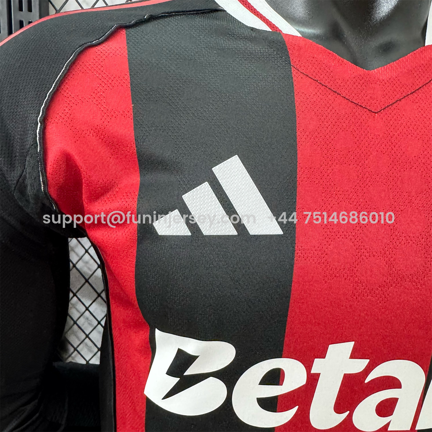 Funinjersey-River Plate 25-26 Away Long Sleeves Jersey - Player Version