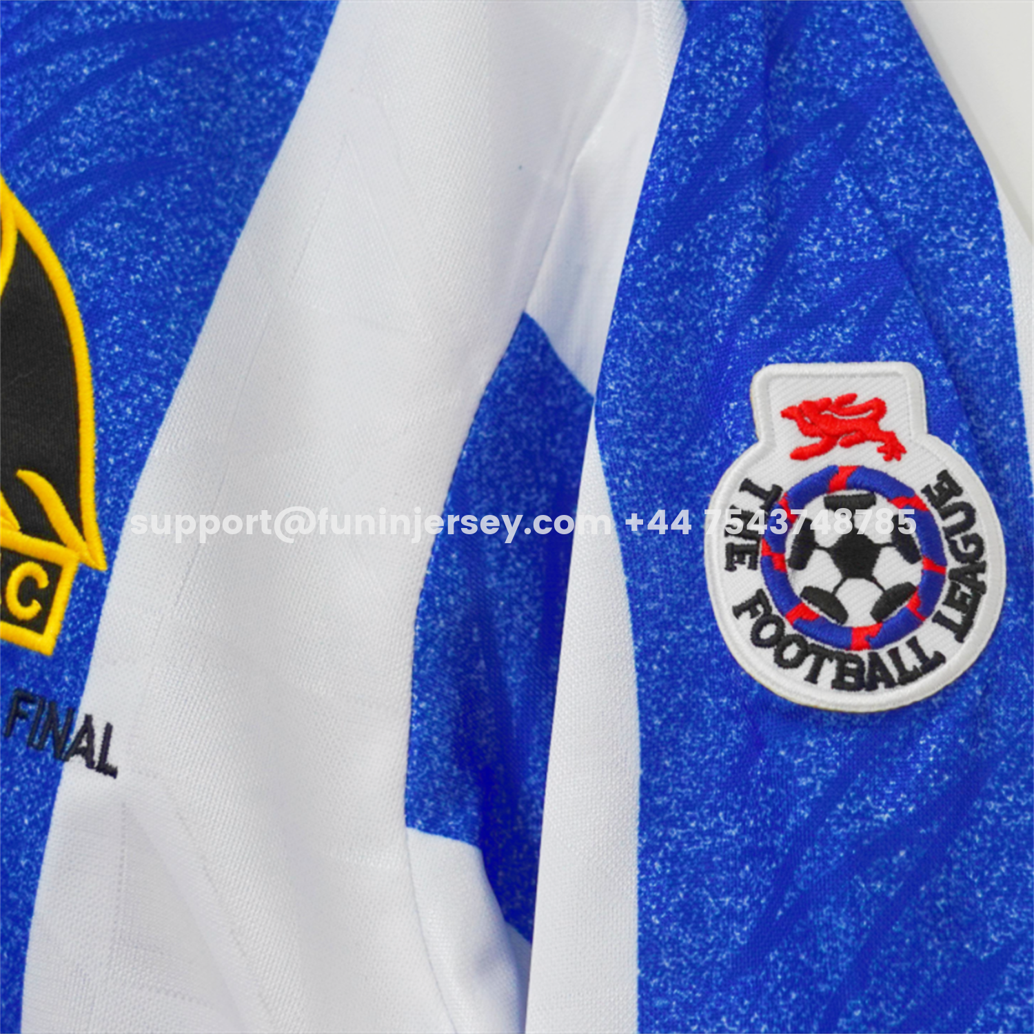 Funinjersey-Retro Sheffield Wednesday 1989-93 Home Jersey
