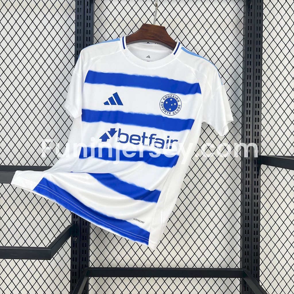 Funinjersey-Cruzeiro 25-26 Away Jersey - Fans Version