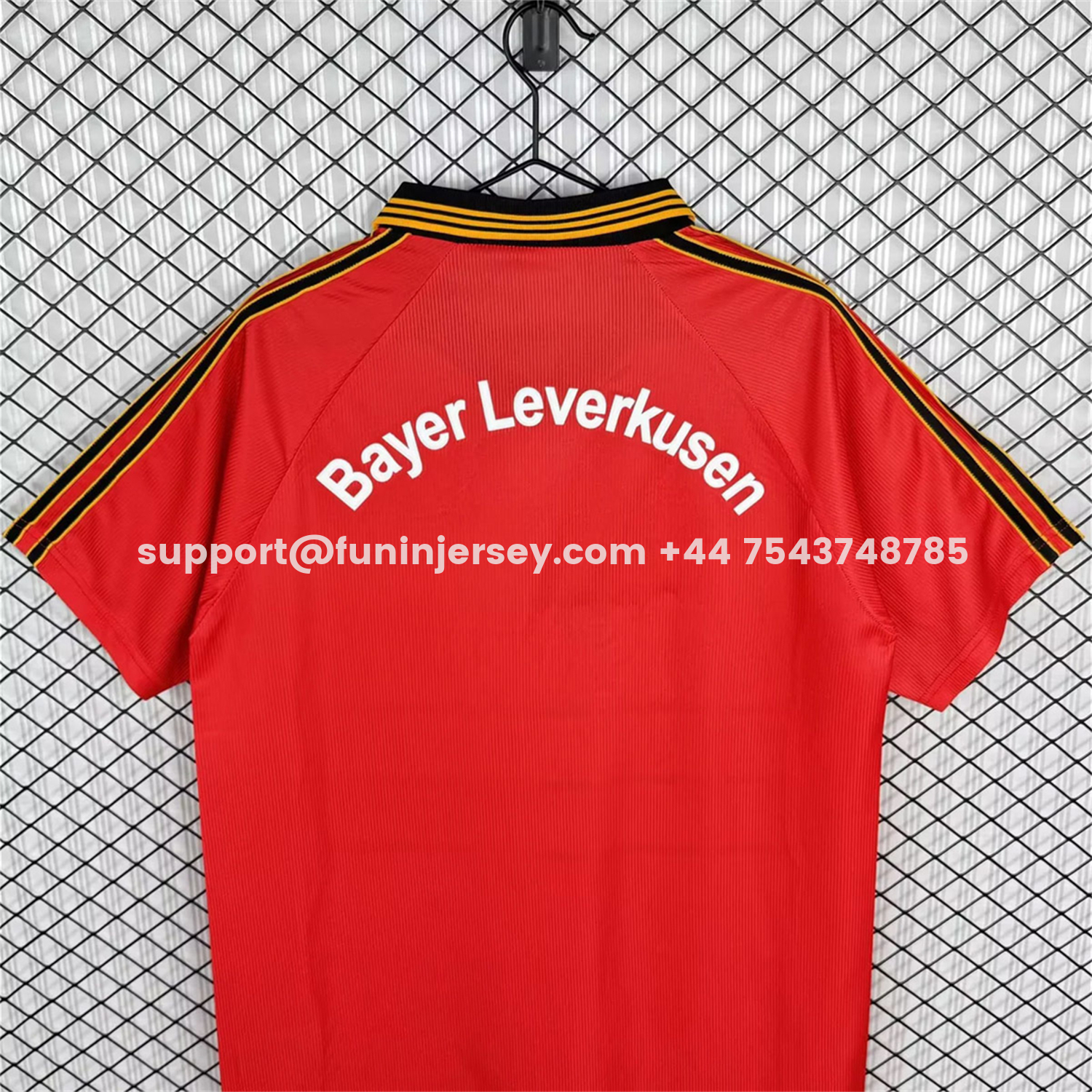 Funinjersey-Retro Bayer 04 Leverkusen 1999-00 Home Jersey