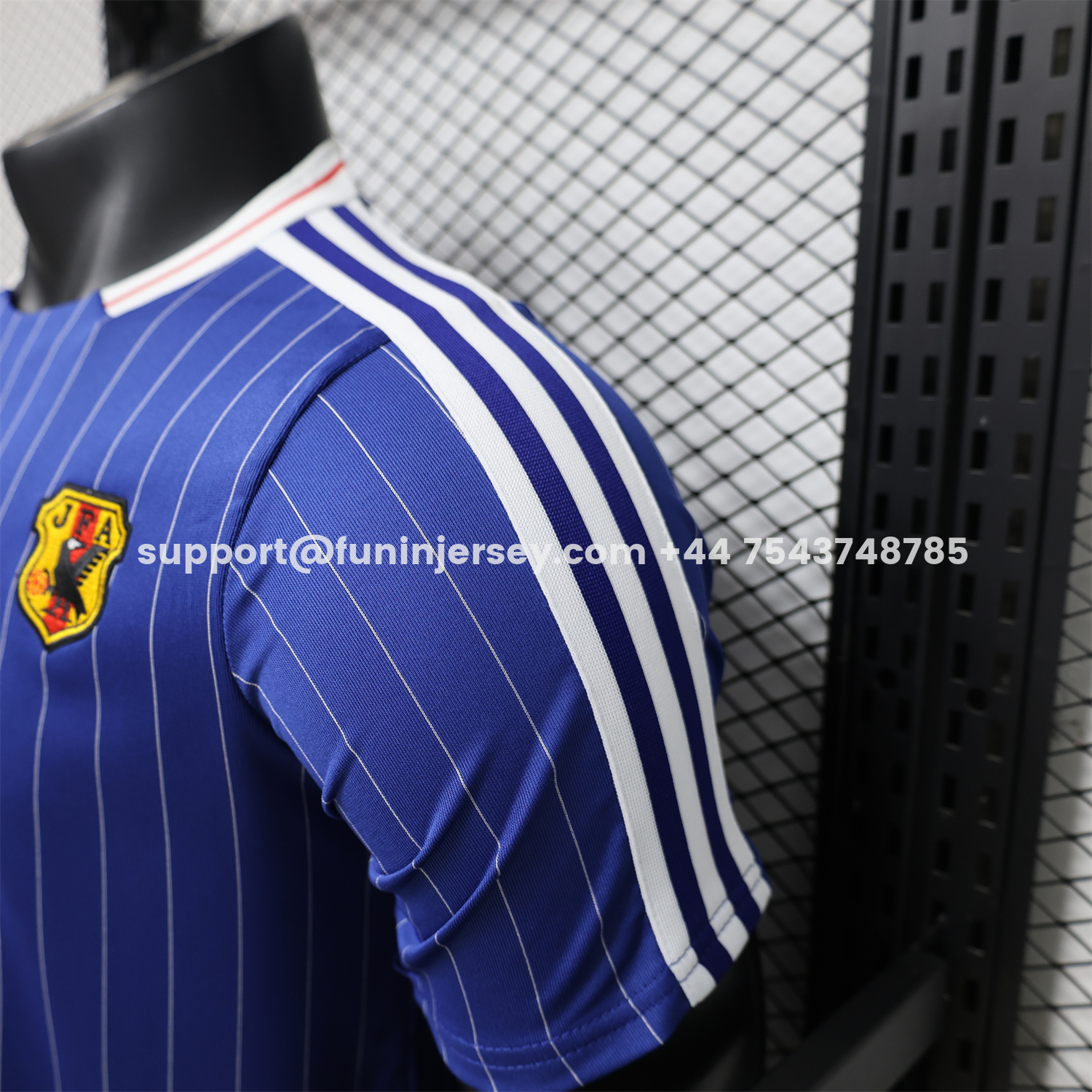 Funinjersey-Japan 2026 Terrace Icon Retro Casual Style Blue Jersey - Player Version