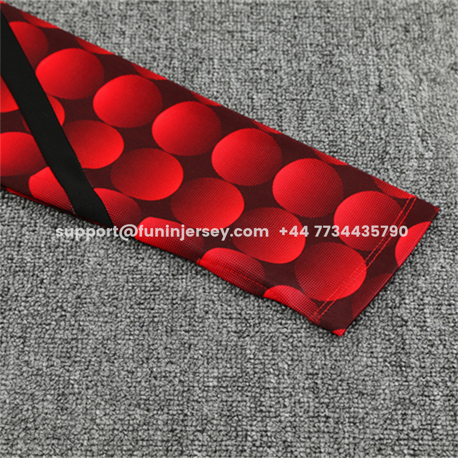 Funinjersey-Feyenoord 25-26 Kids Long Sleeve Training Set - Red Top & Black Pants