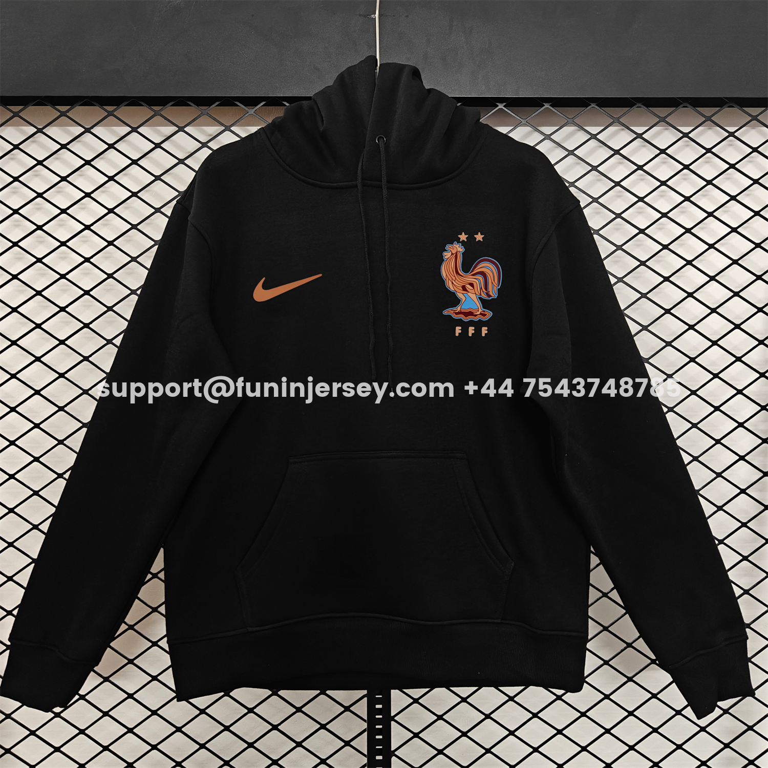 Funinjersey-France 2026 Home Unisex Pullover Hoodie