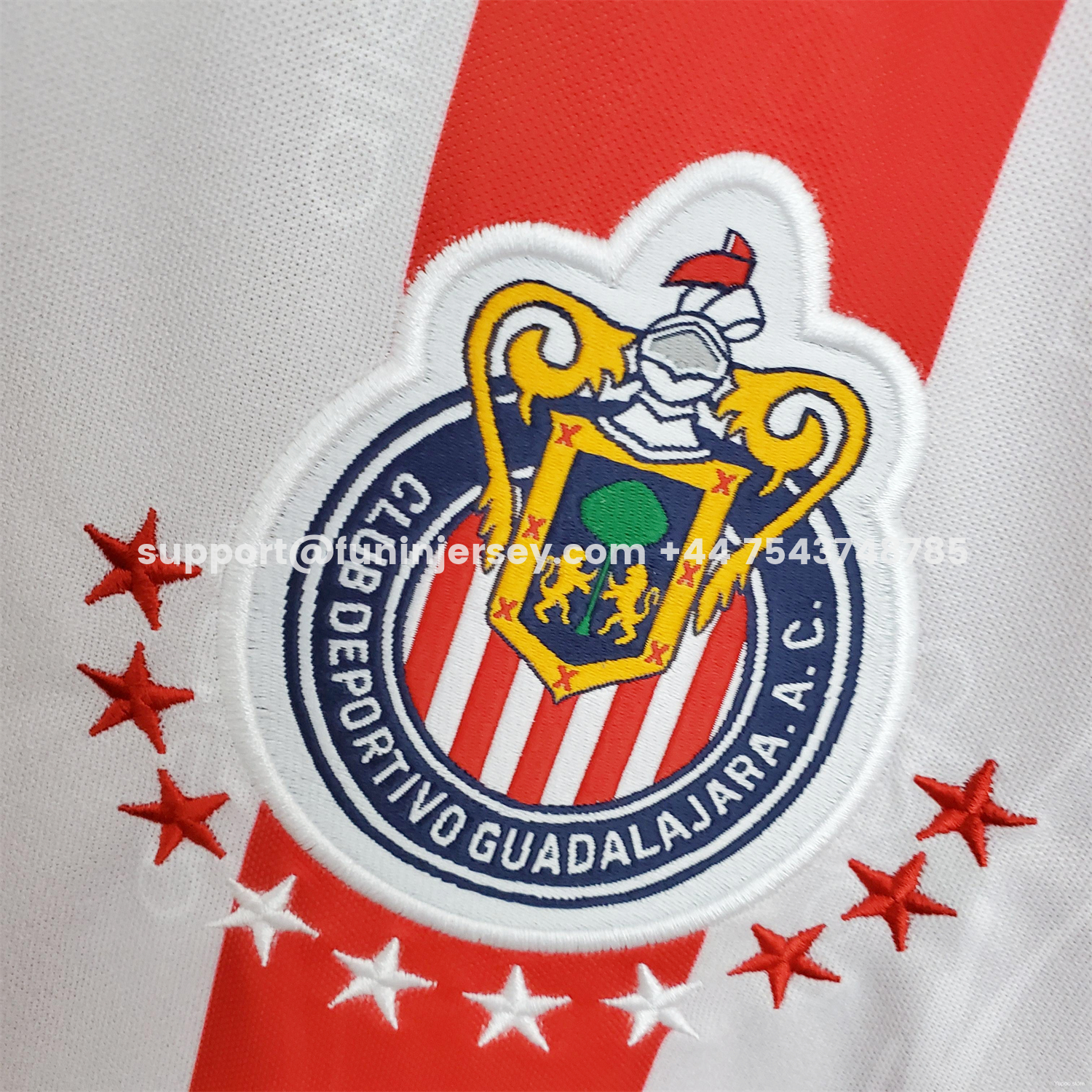Funinjersey-Retro Chivas de Guadalajara 1998-99 Home Jersey