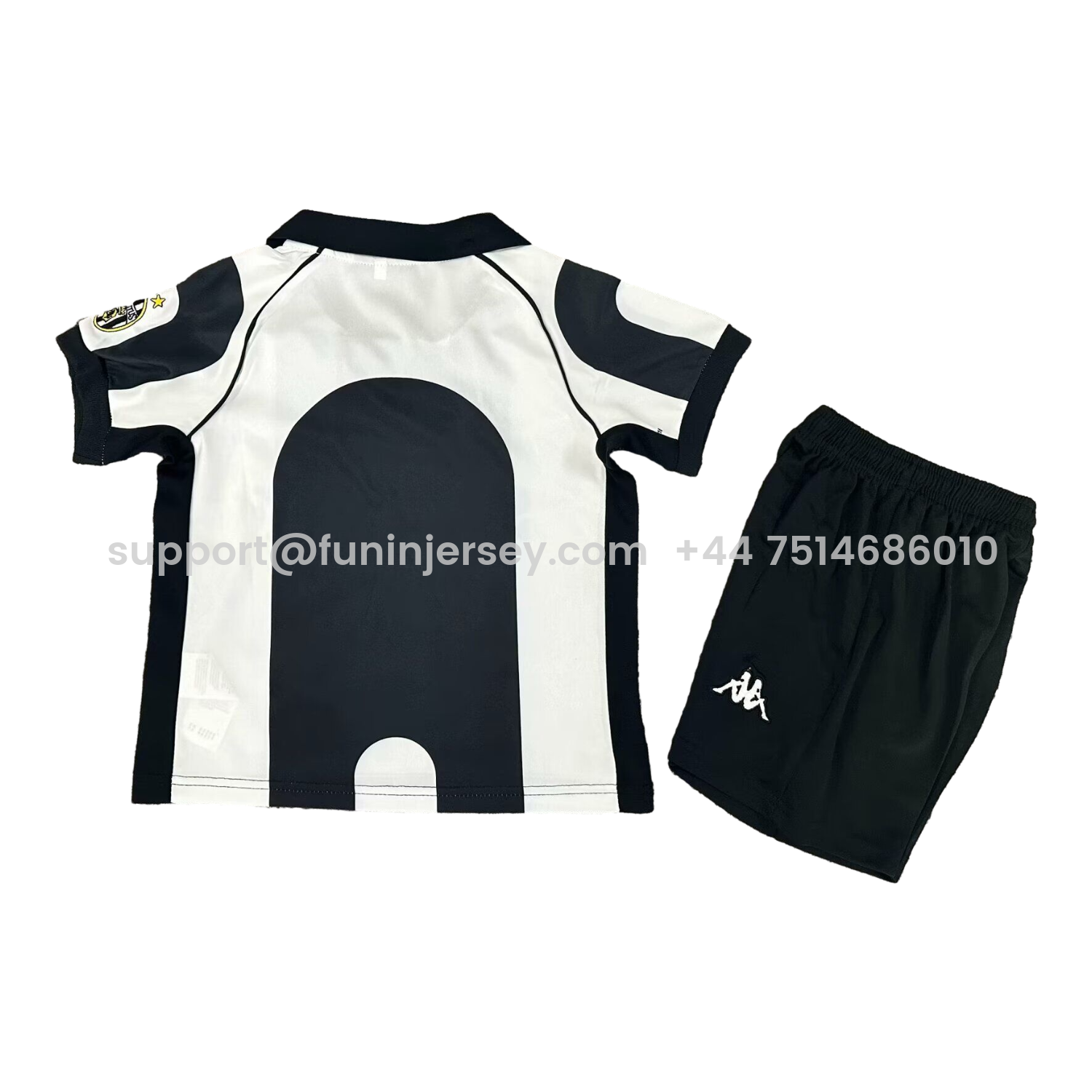 Funinjersey-Retro Juventus 1997-98 Home Kids Kit