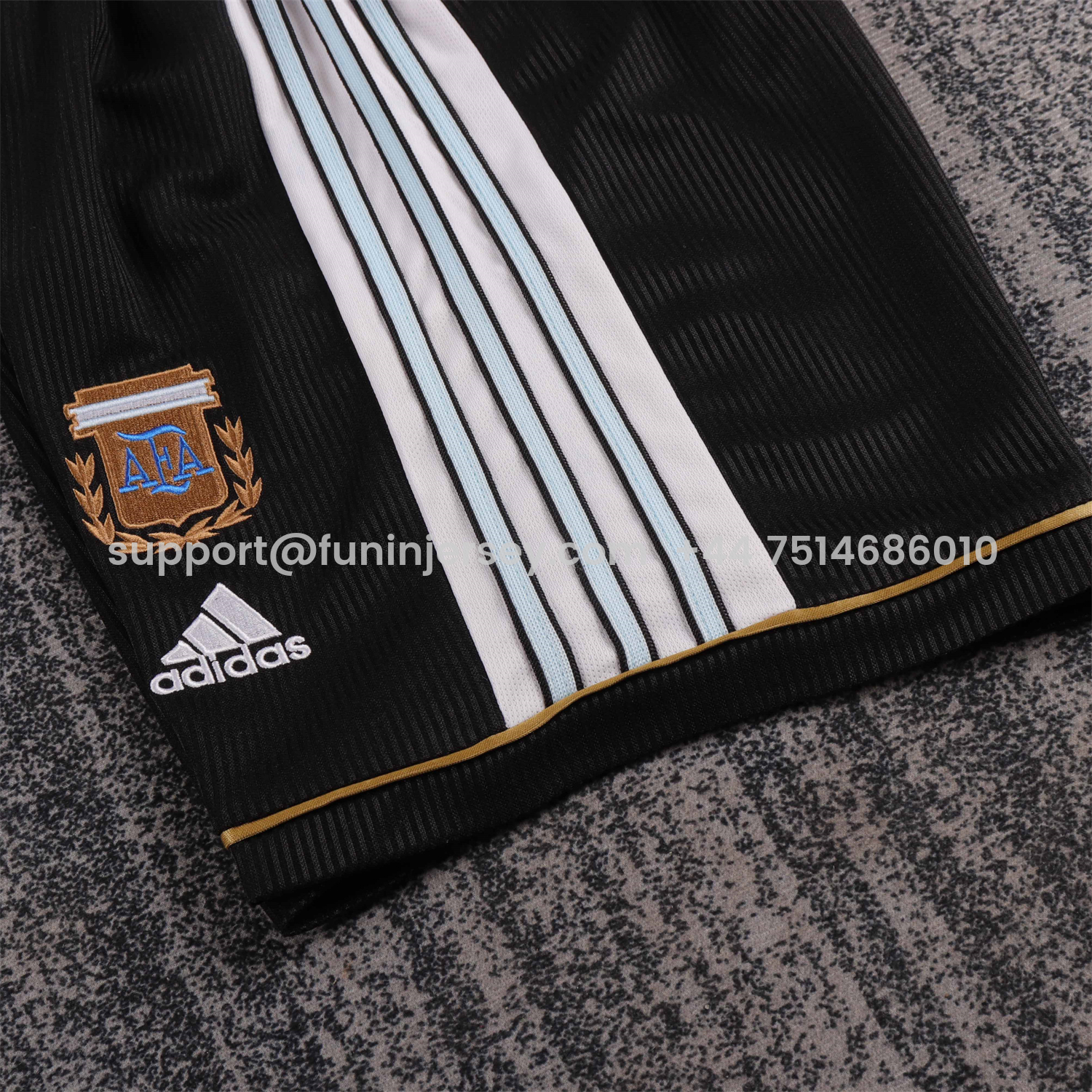 Funinjersey-Retro Argentina 1998 Home Kids Kit