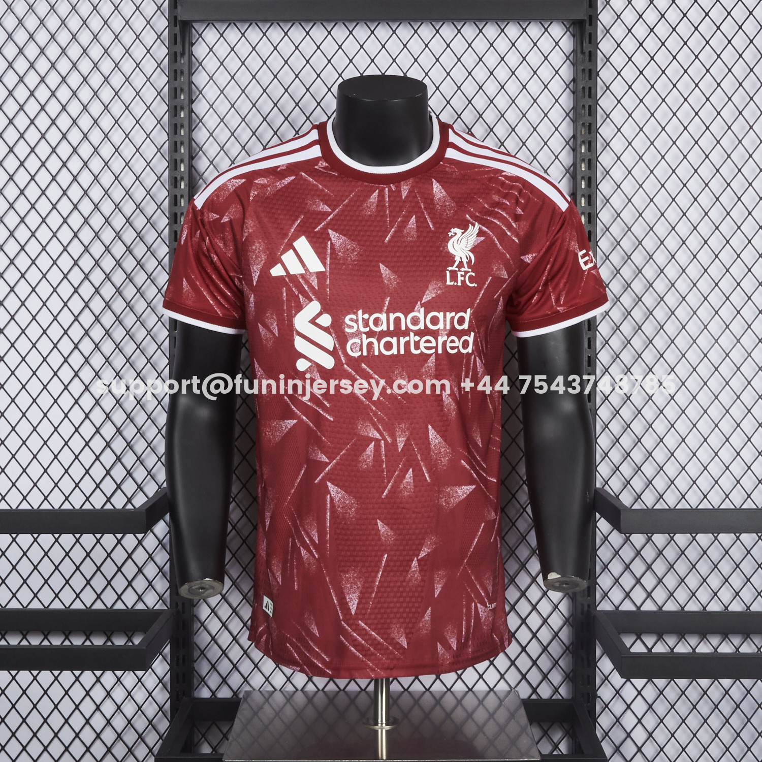 Funinjersey-Liver.pool 26-27 Home Red Jersey - Player Version