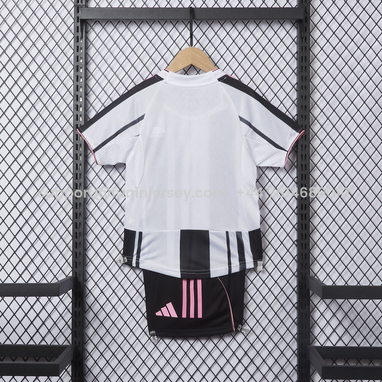 Funinjersey-Juventus 25-26 Home Kids Kit - Player Version