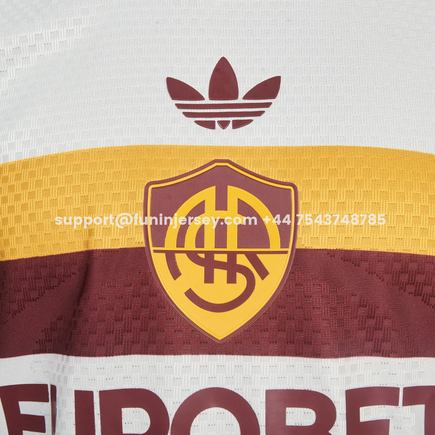 Funinjersey-AS Roma 26-27 Away Jersey - Player Version