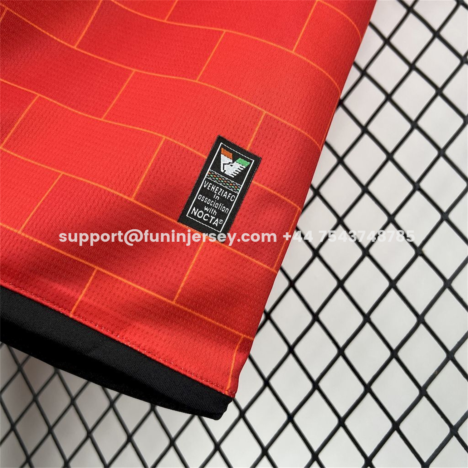 Funinjersey-Venezia FC 25-26 Fourth Red Unsponsored Jersey - Fans Version