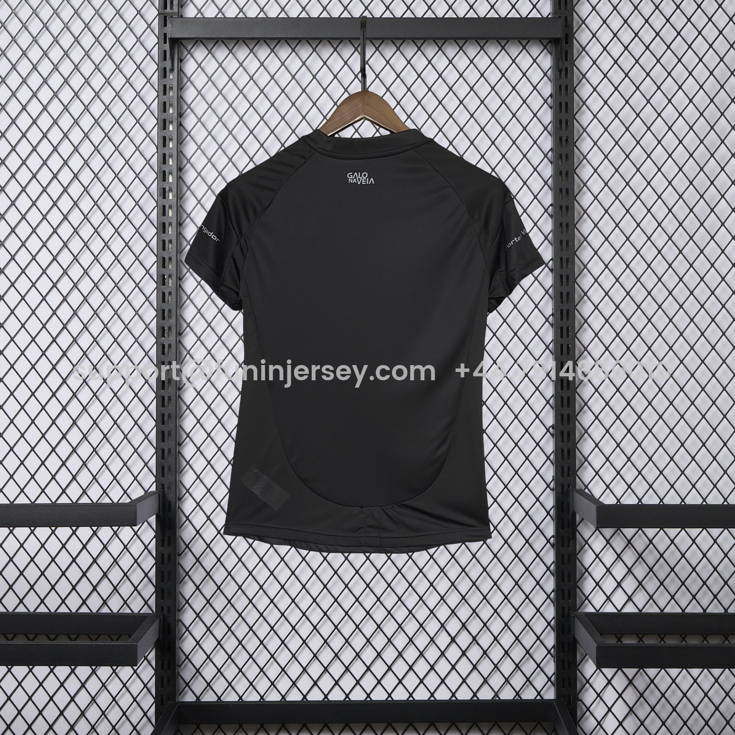 Funinjersey-Women's Atletico Mineiro 25-26 Black Special Unsponsored Jersey