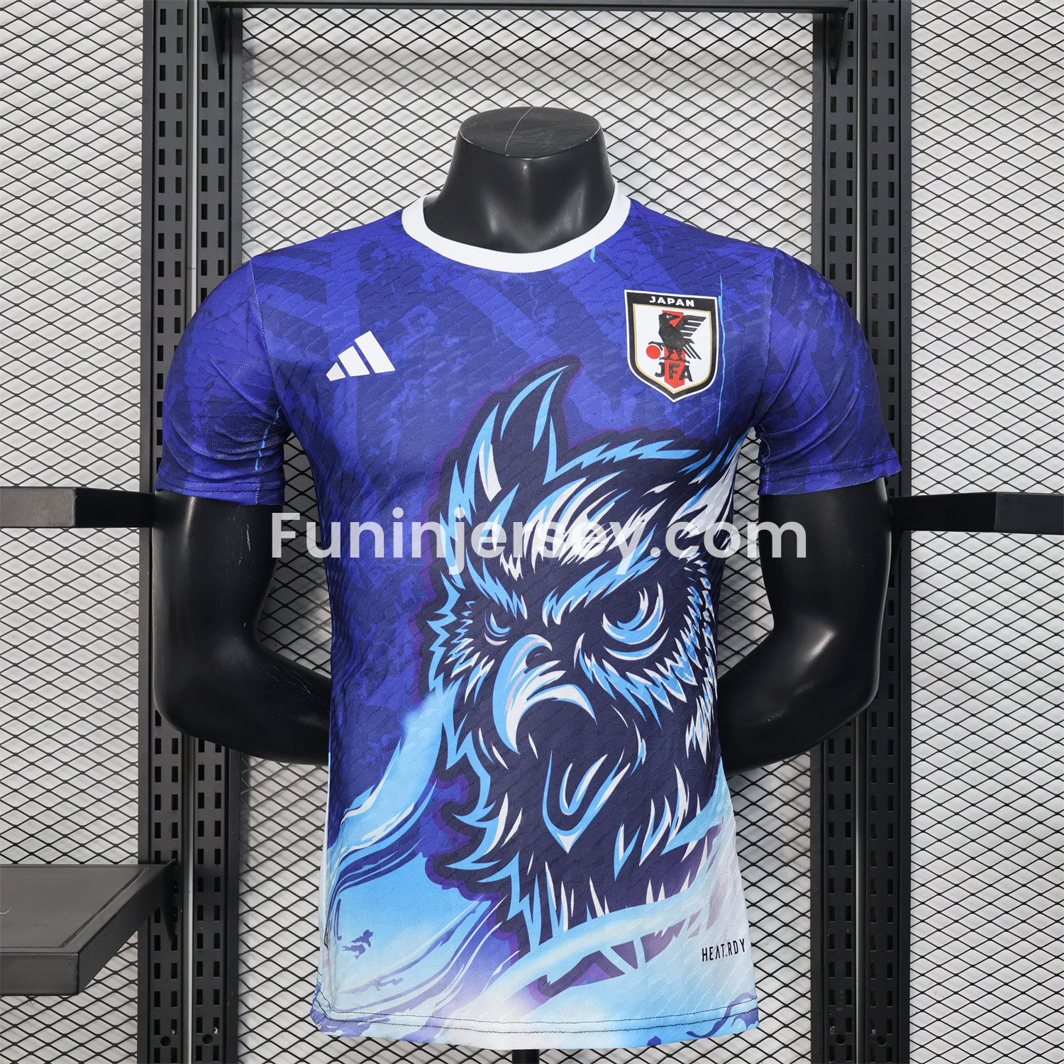 Funinjersey-Japan 25-26 Light Blue Owl Deep Blue Special Jersey - Player Version
