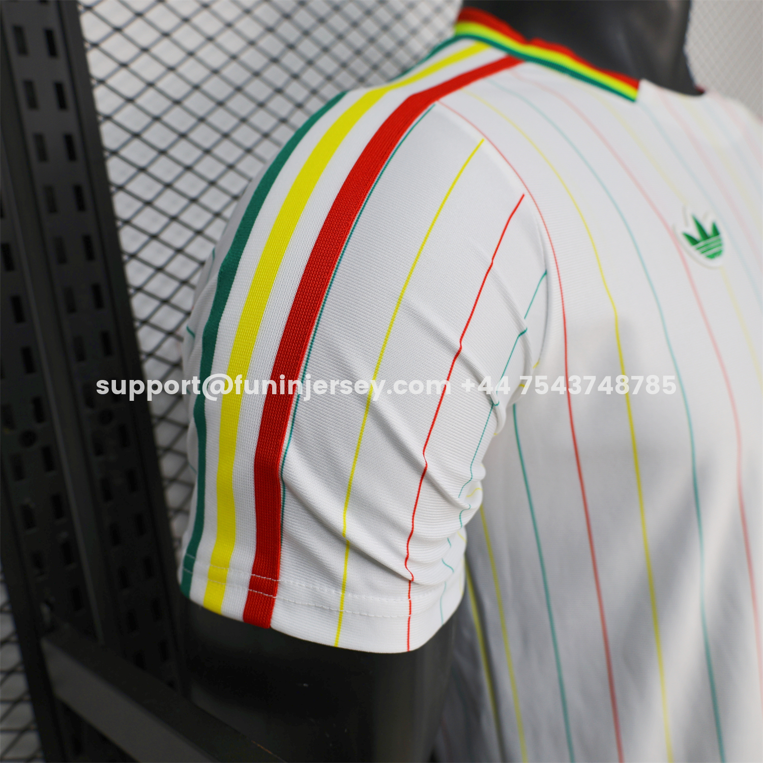 Funinjersey-Senegal 2026 Terrace Icon Retro Casual Style White Jersey - Player Version