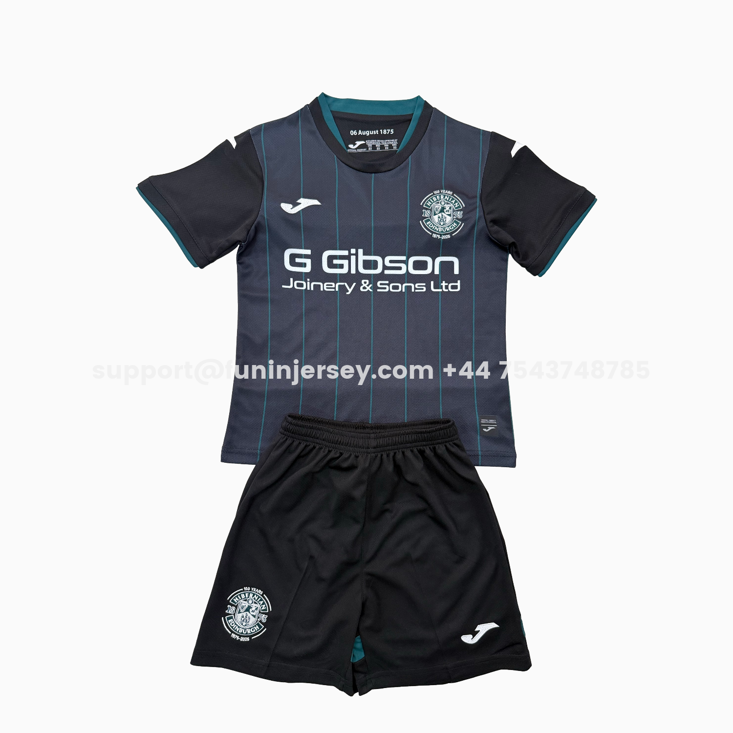 Funinjersey-Hibernian 25-26 Third Kids Kit