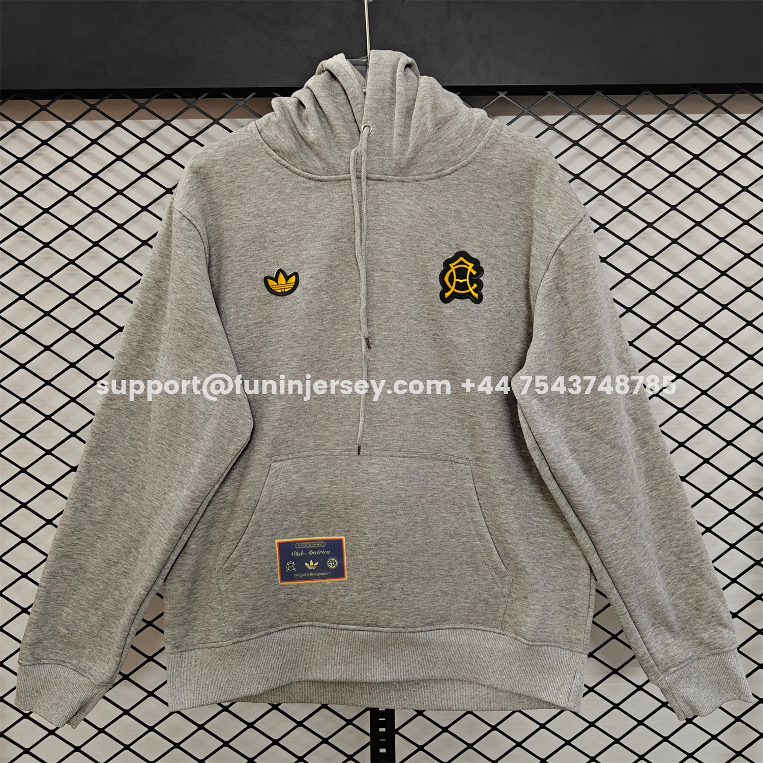 Funinjersey-Club América 25-26 Originals Terrace Icon Unisex Pullover Hoodie