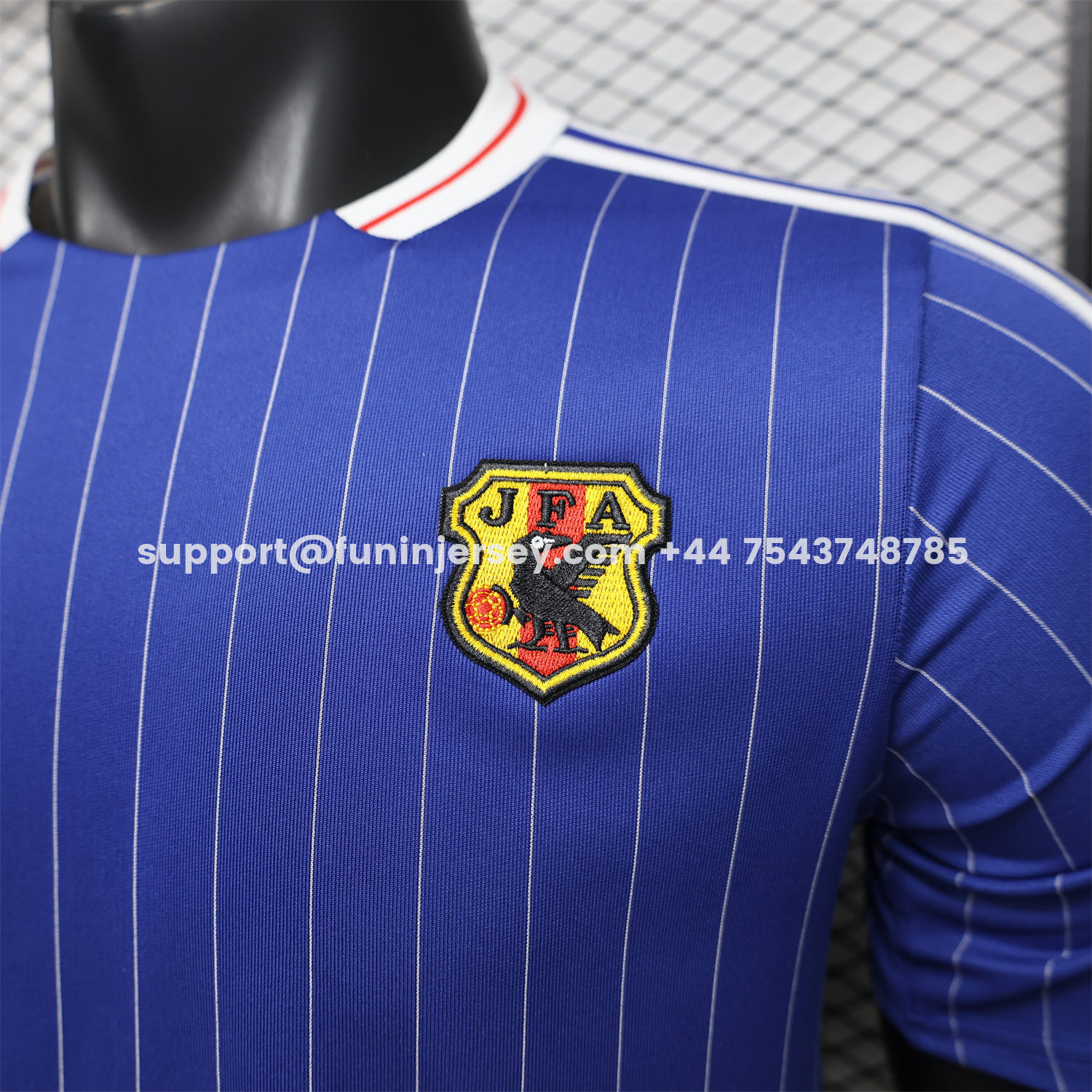 Funinjersey-Japan 2026 Terrace Icon Retro Casual Style Blue Jersey - Player Version