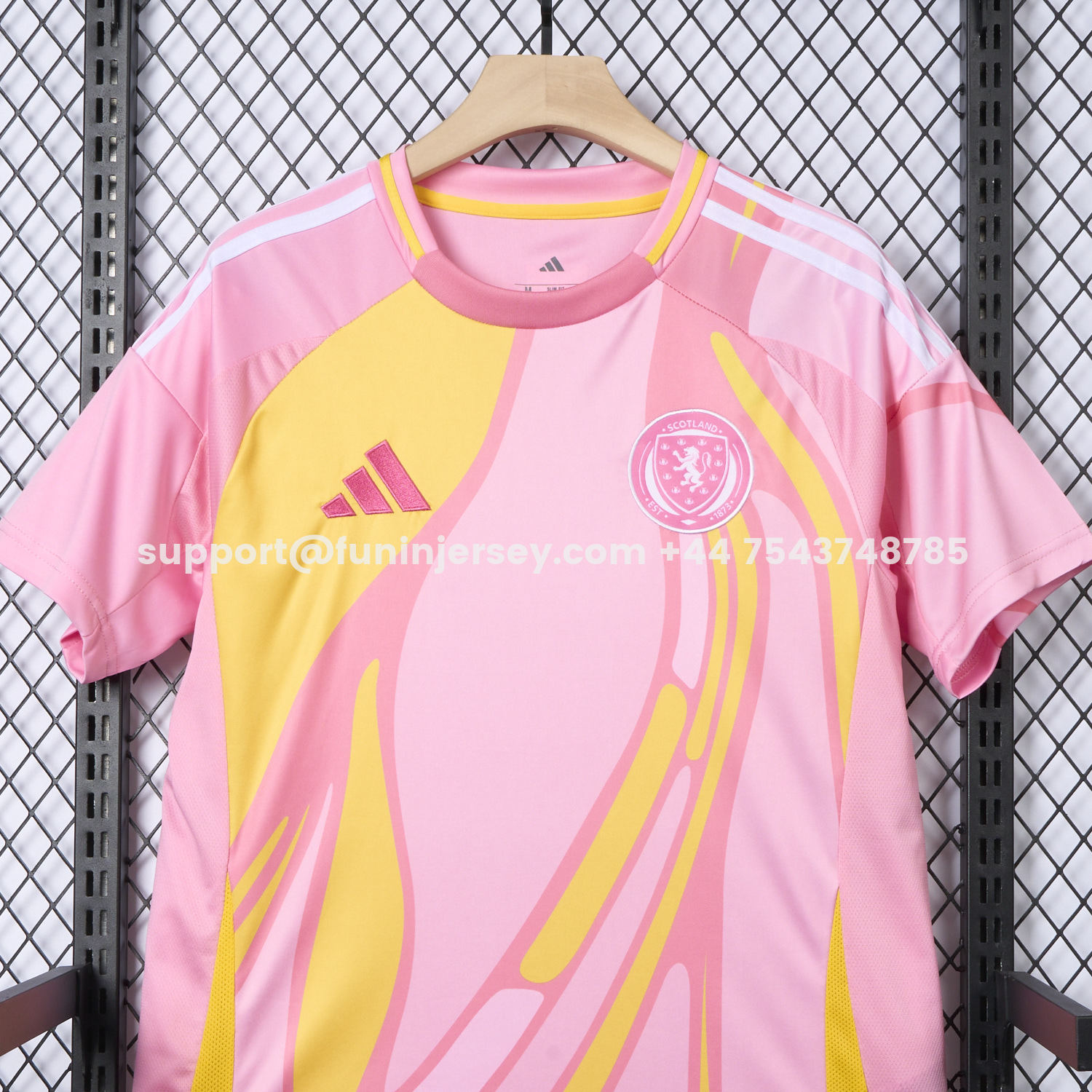 Funinjersey-S-c-o.t l.a-n.d 2025 Women's Team Away Jersey - Men's Fans Version