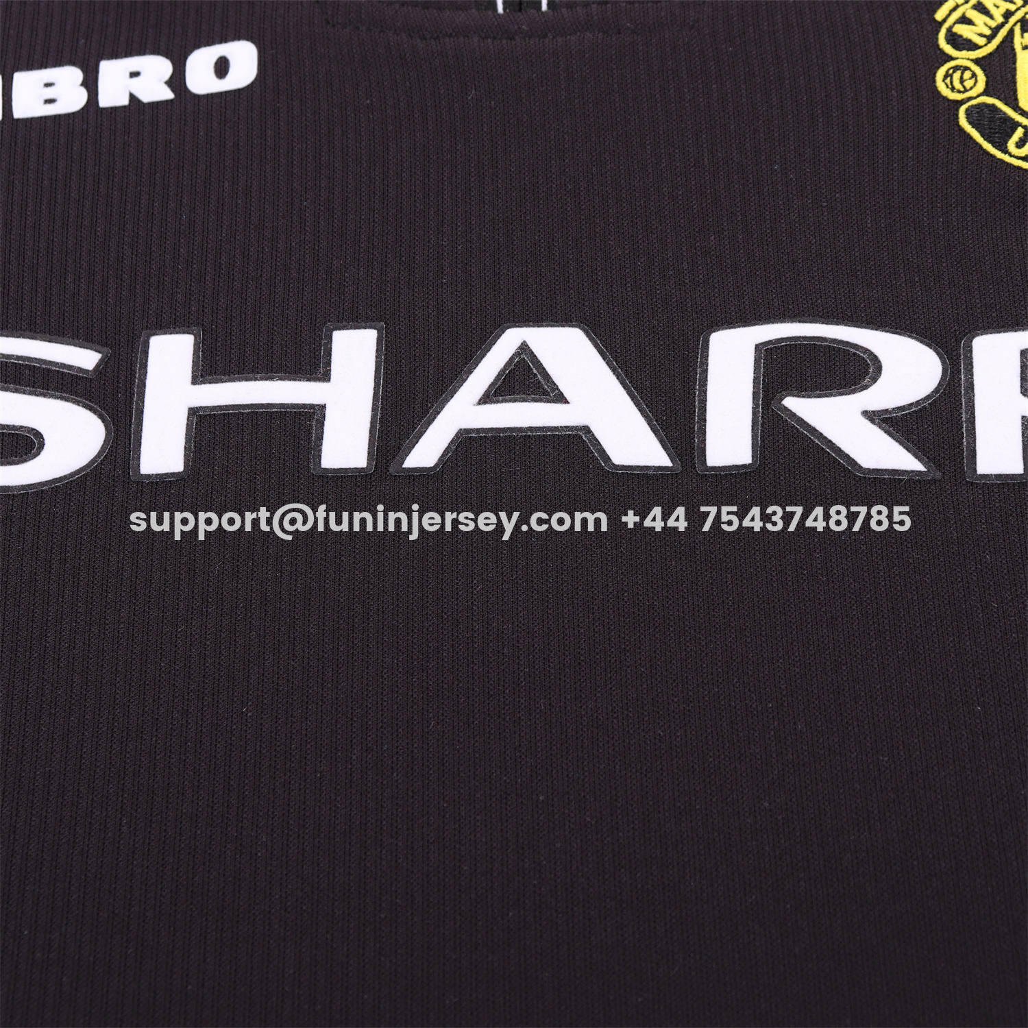 Funinjersey-Retro Manchester United 1998-99 Away Kids Kit