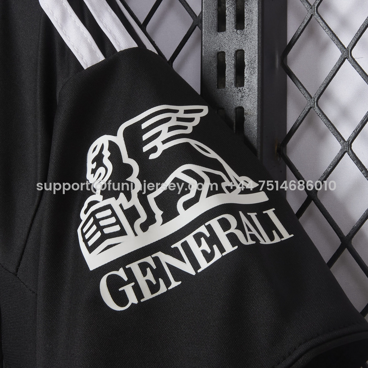 Funinjersey-Frankfurt 25-26 European Home Black Jersey - Fans Version