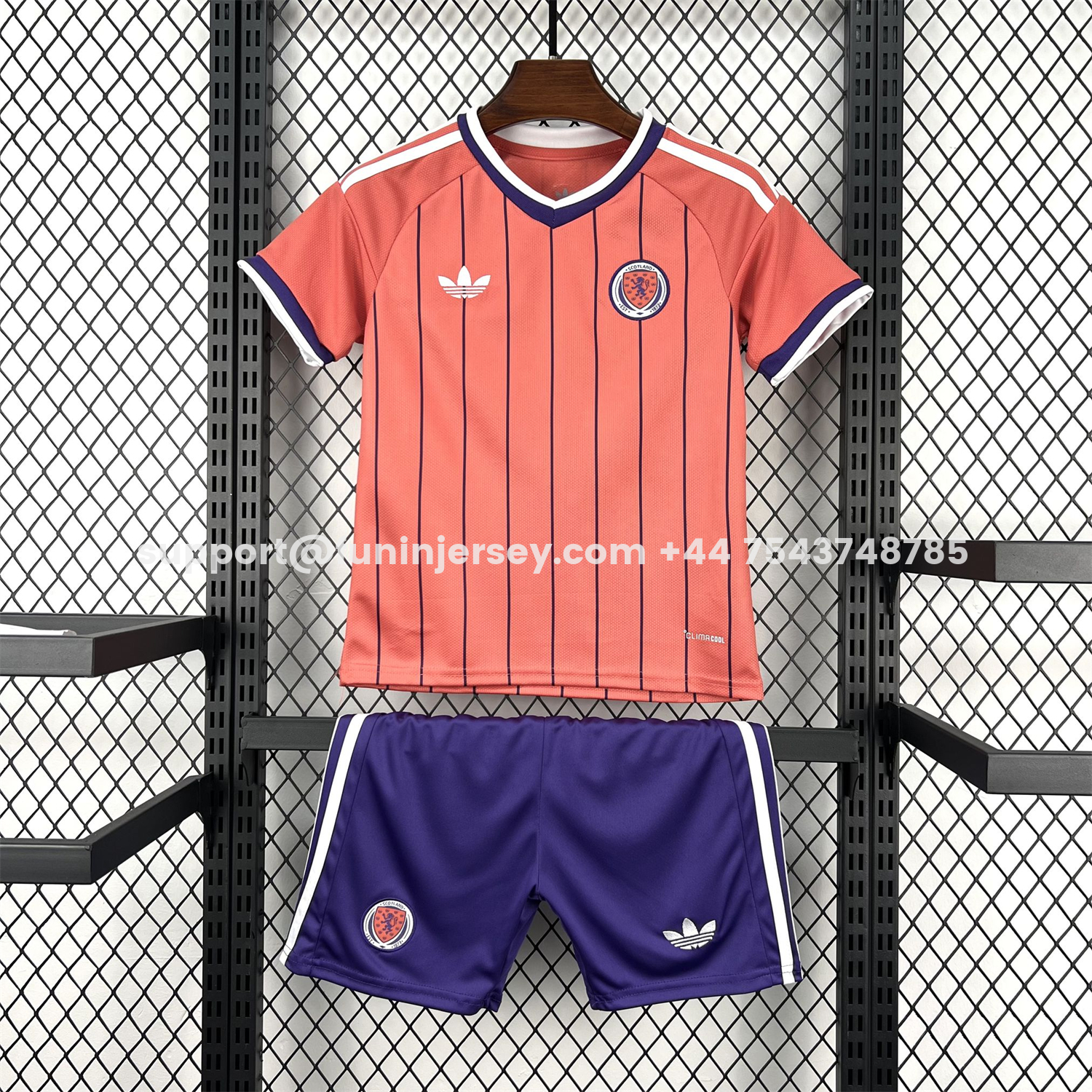 Funinjersey-S-c-o.t l.a-n.d 2026 Away Kids Kit