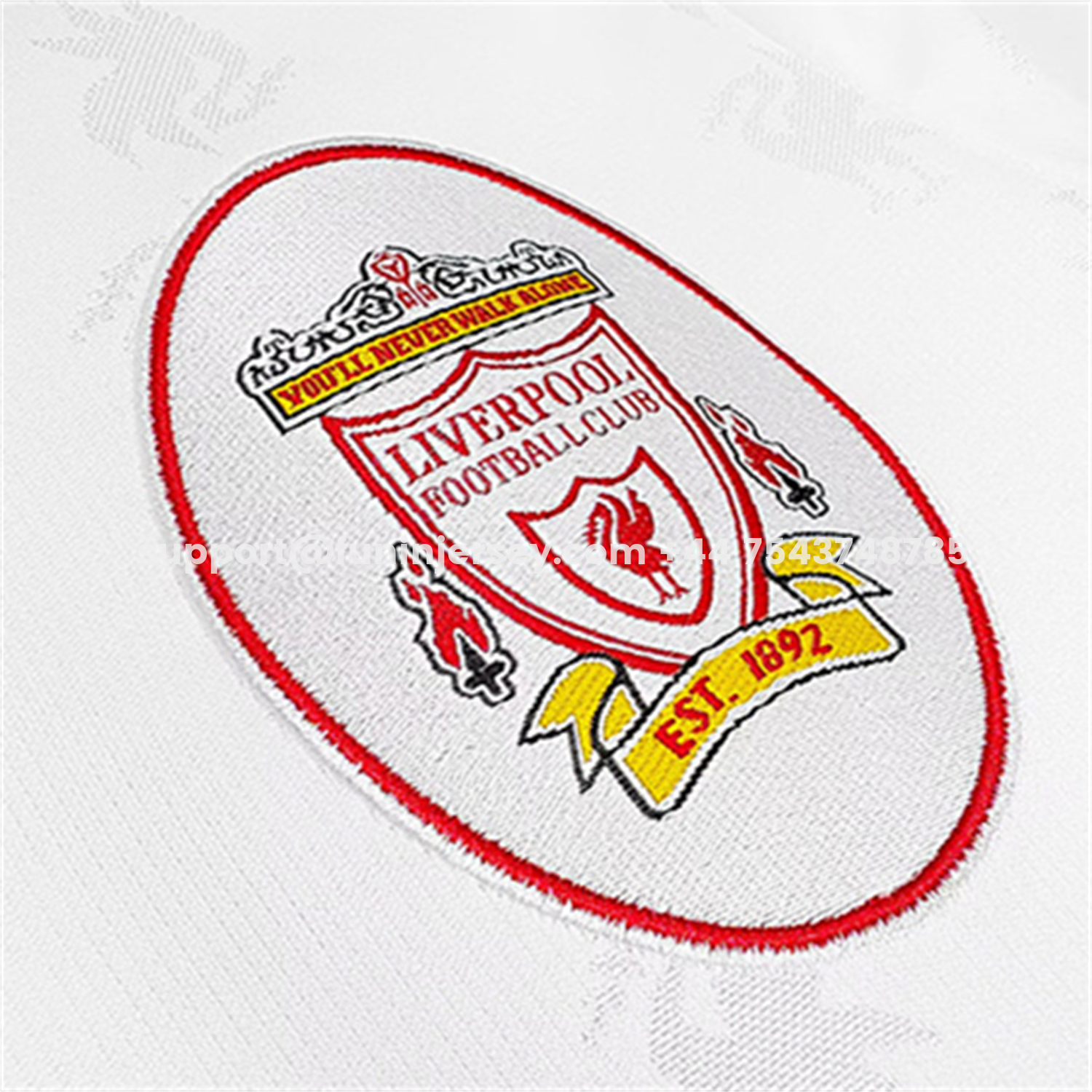 Funinjersey-Retro Liver.pool 1996-97 Away White Jersey