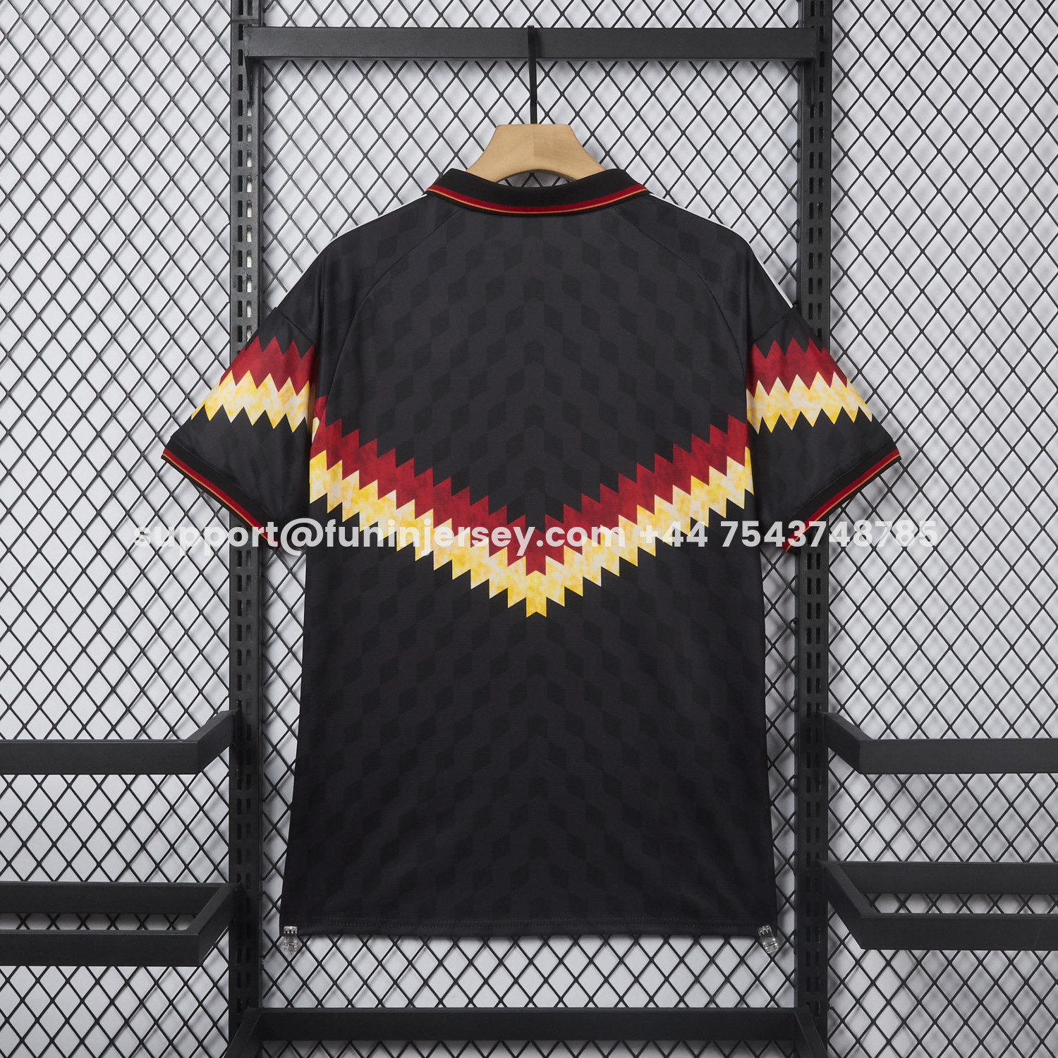 Funinjersey-Germany 2026 Black V-Shaped Design Special Jersey - Fans Version