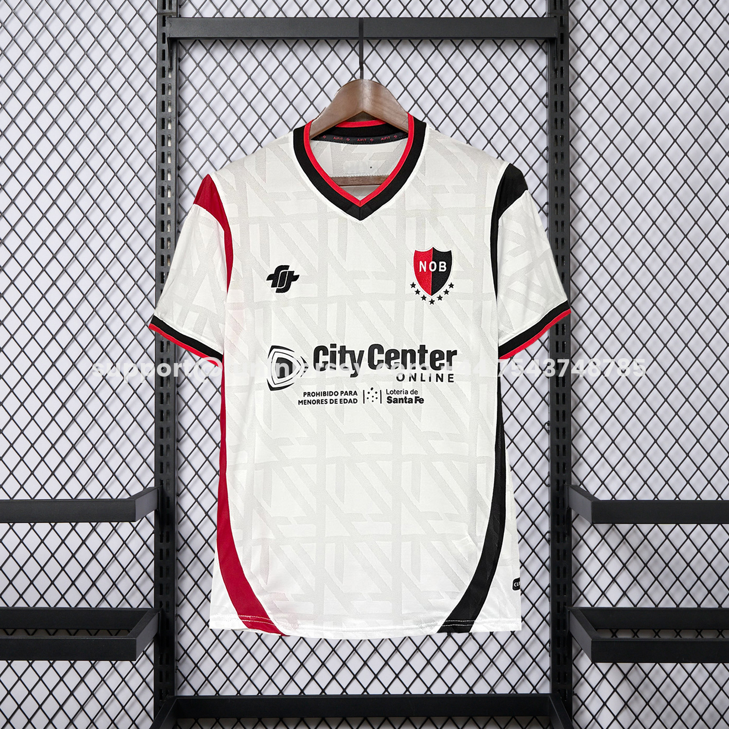 Funinjersey-Newell's Old Boys 26-27 Away Jersey - Fans Version