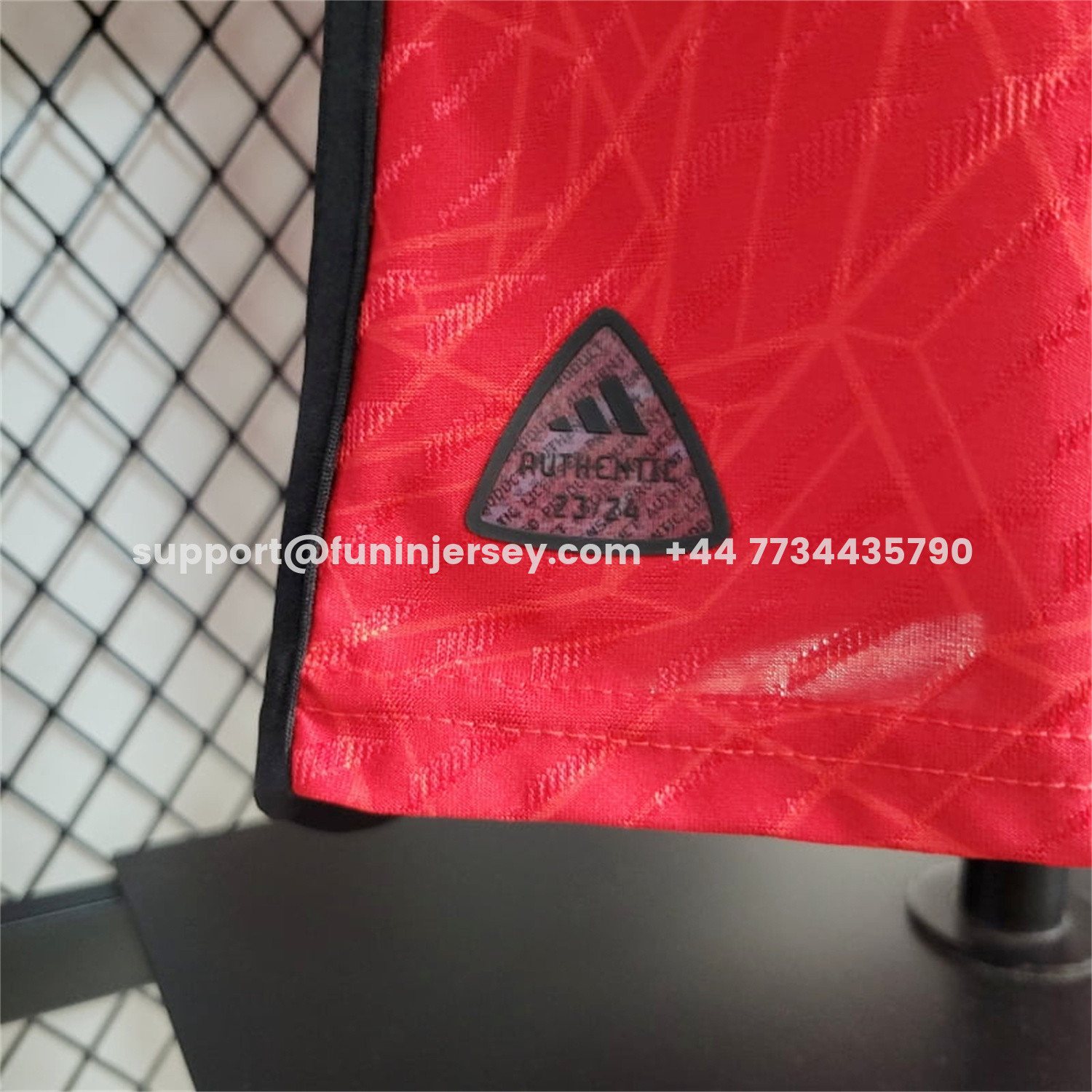 Funinjersey-Retro Manchester United 2023-24 Home Red Jersey - Player Version