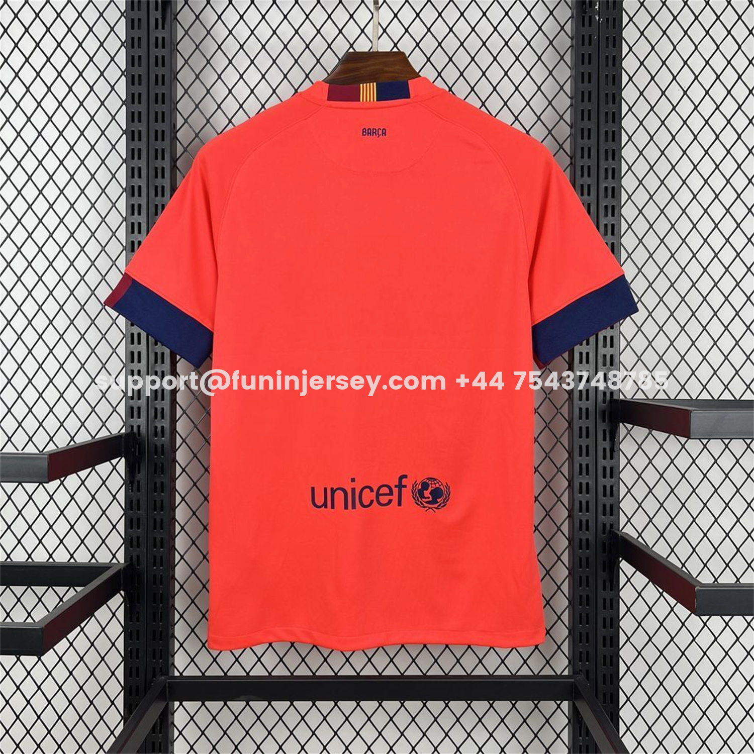 Funinjersey-Retro Barcelona 14-15 Away Jersey