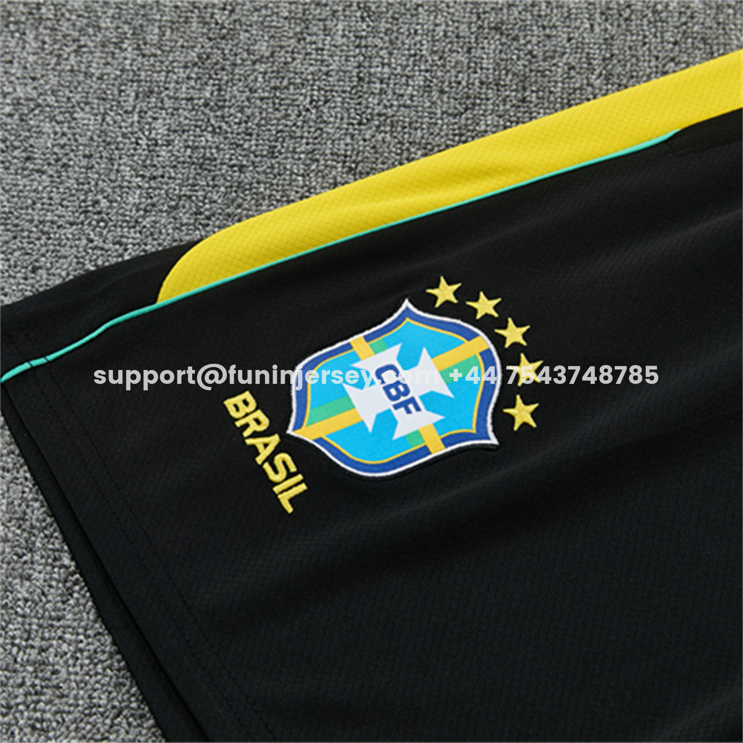Funinjersey-Brazil 2026 Kids Short-Sleeve Training Set - Colors Top & Colors Pants