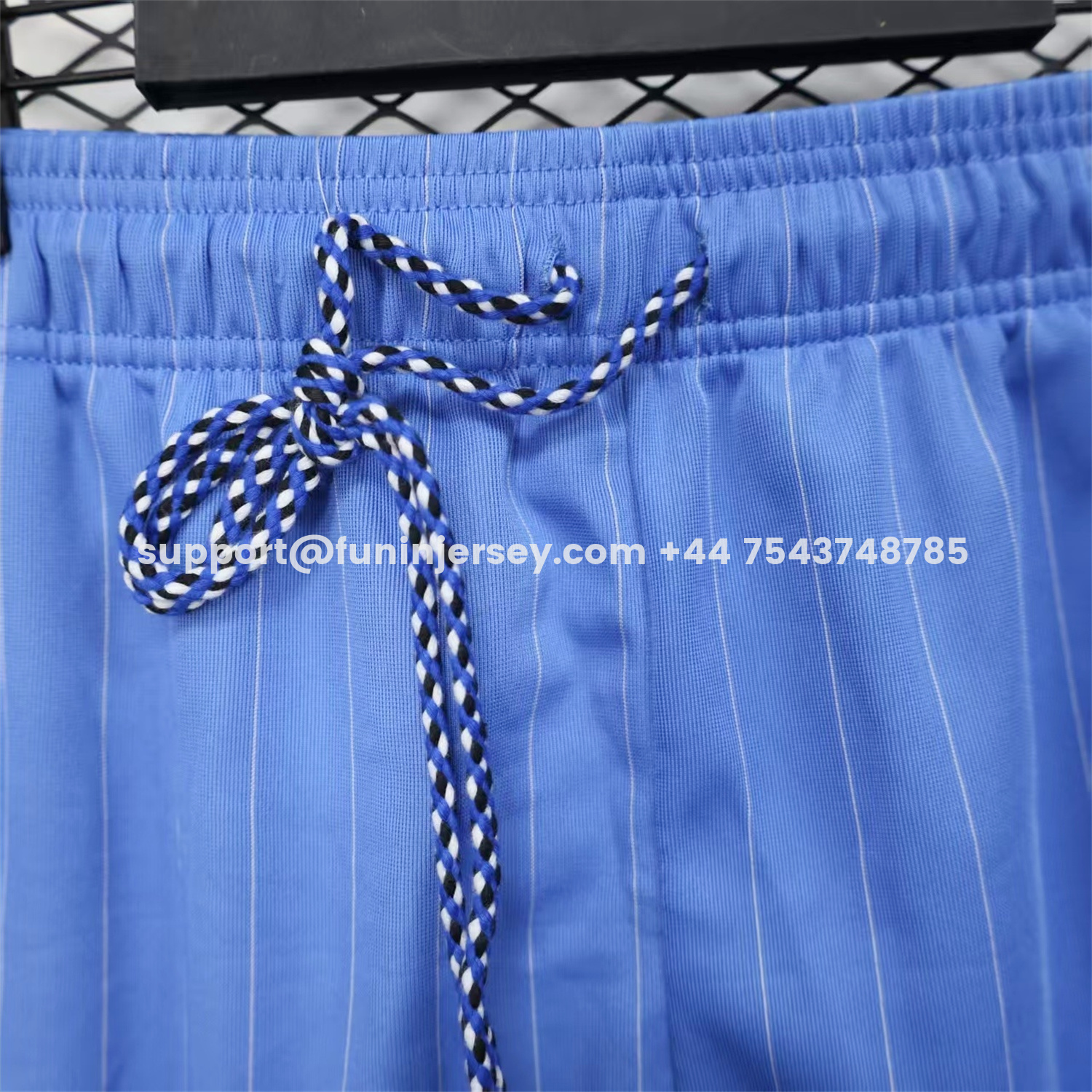 Funinjersey-Manchester United 25-26 Trefoil Blue Travel Shorts - Player Version