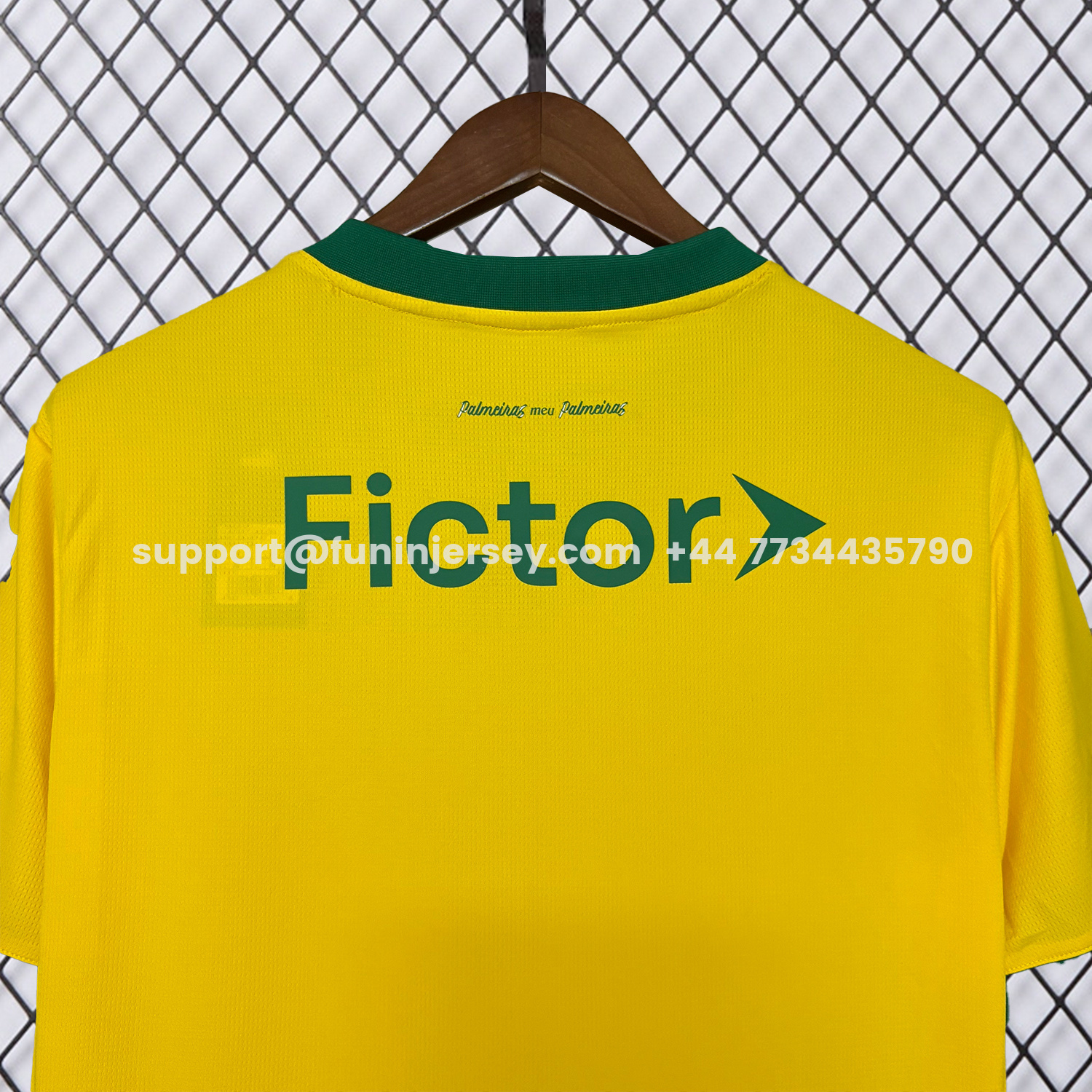 Funinjersey-Palmeiras 25-26 Third Yellow Jersey - Fans Version