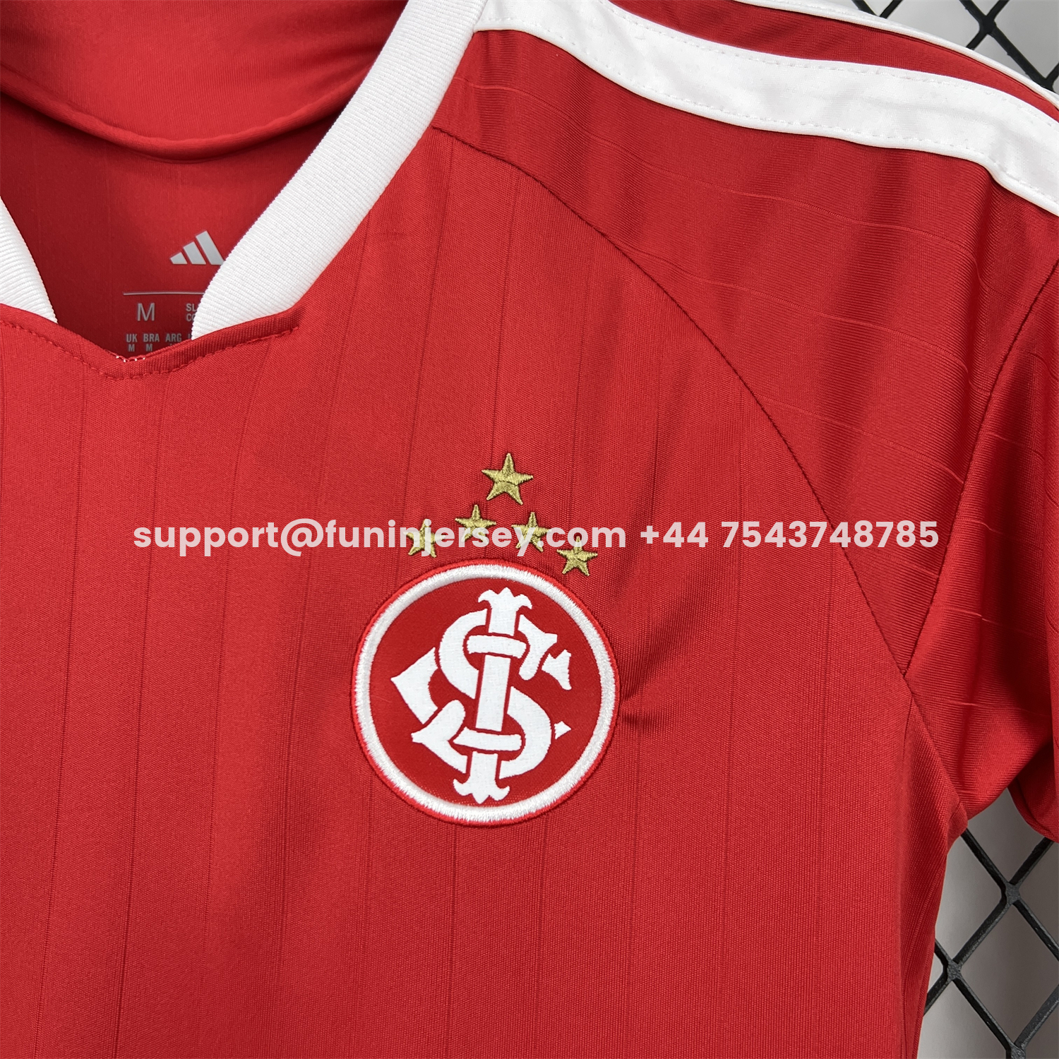 Funinjersey-Women's SC Internacional 26-27 Home Jersey