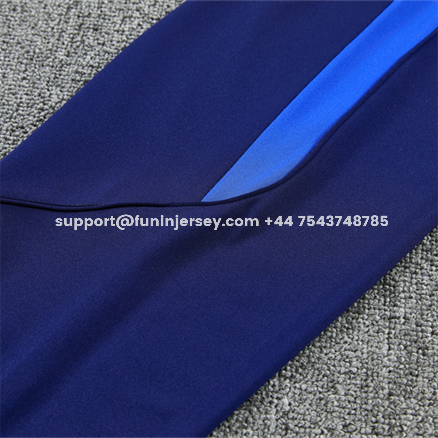 Funinjersey-Inter Milan 26-27 Kids Long Sleeve Training Set - Royal Blue Top & Royal Blue Pants