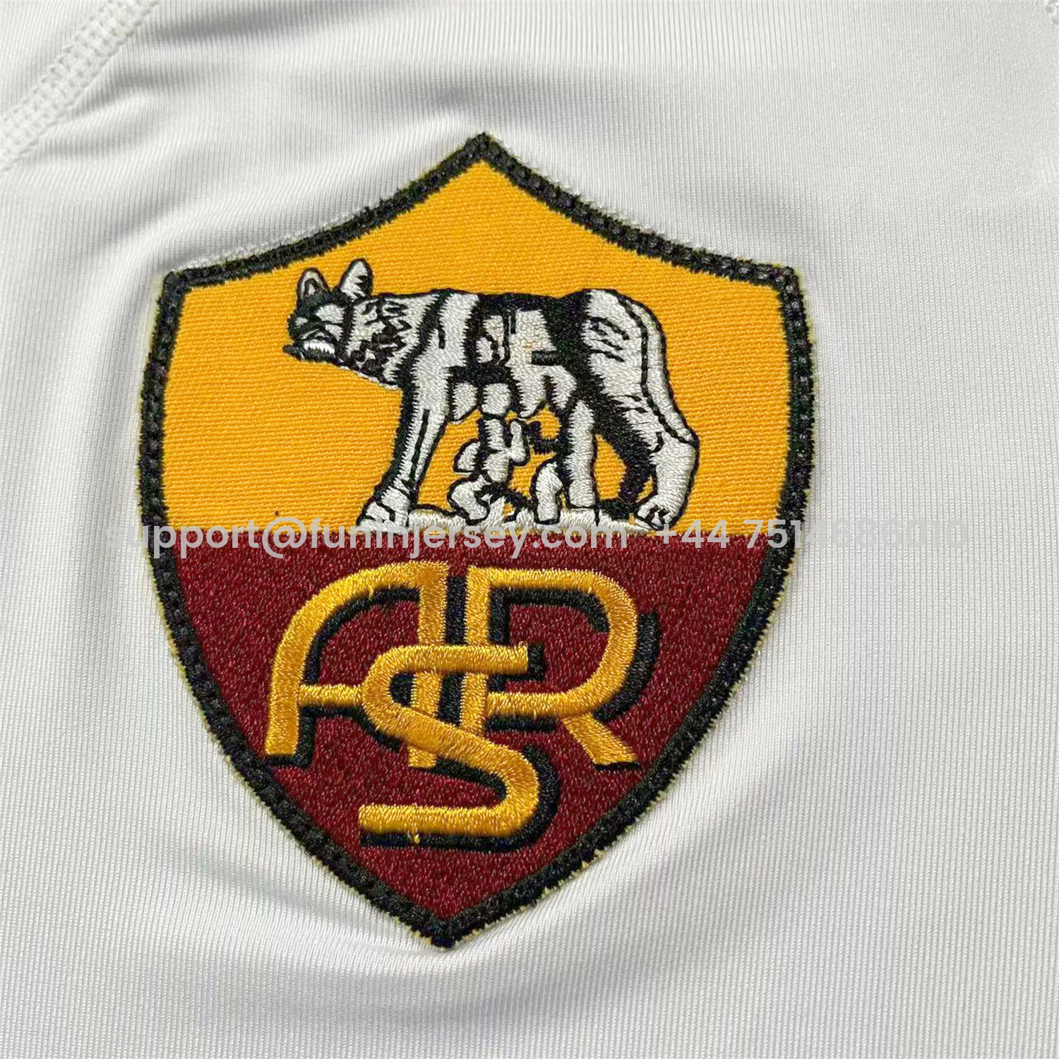 Funinjersey-Retro Roma 2001-02 Away Jersey