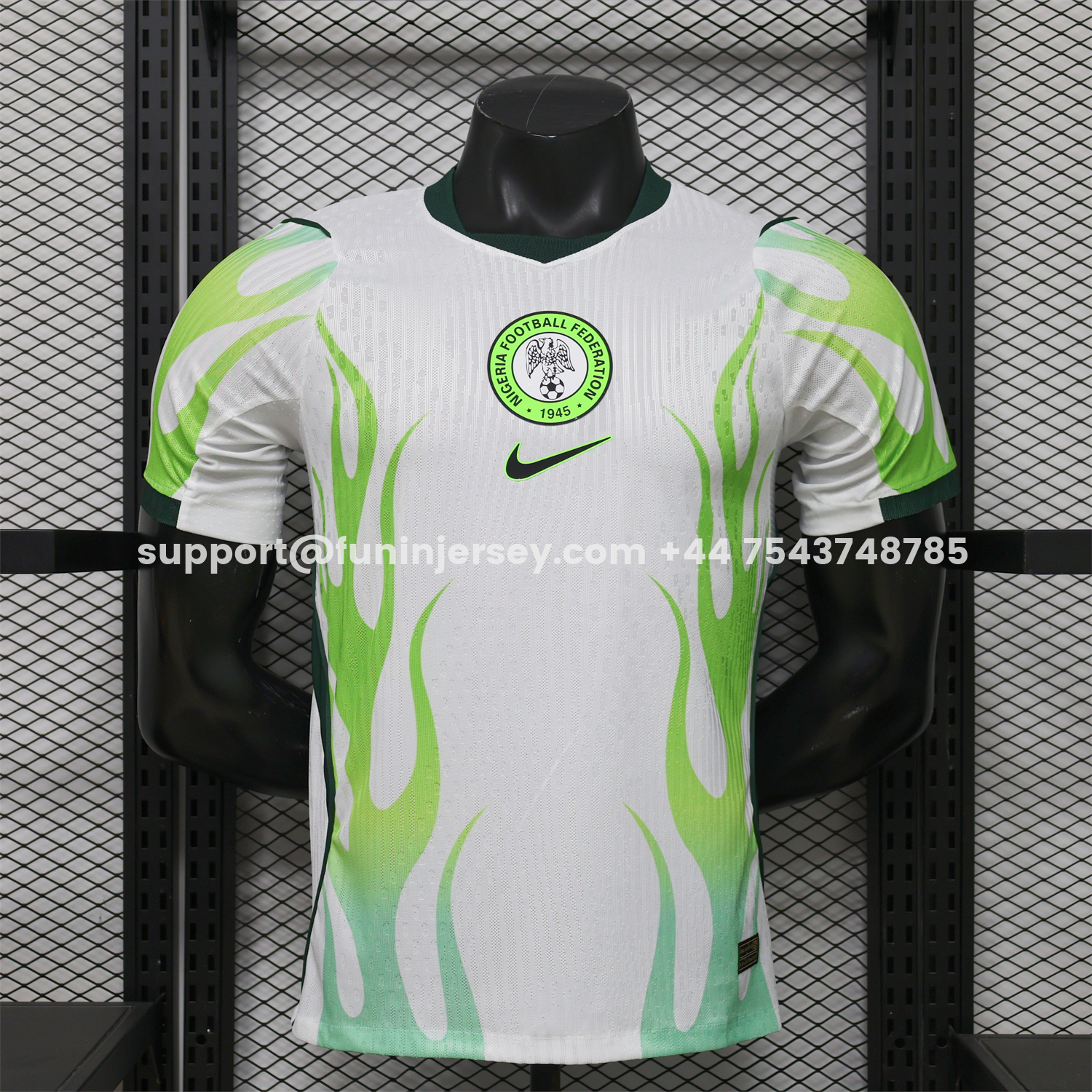 Funinjersey-Nigeria 2026 Away Jersey - Player Version