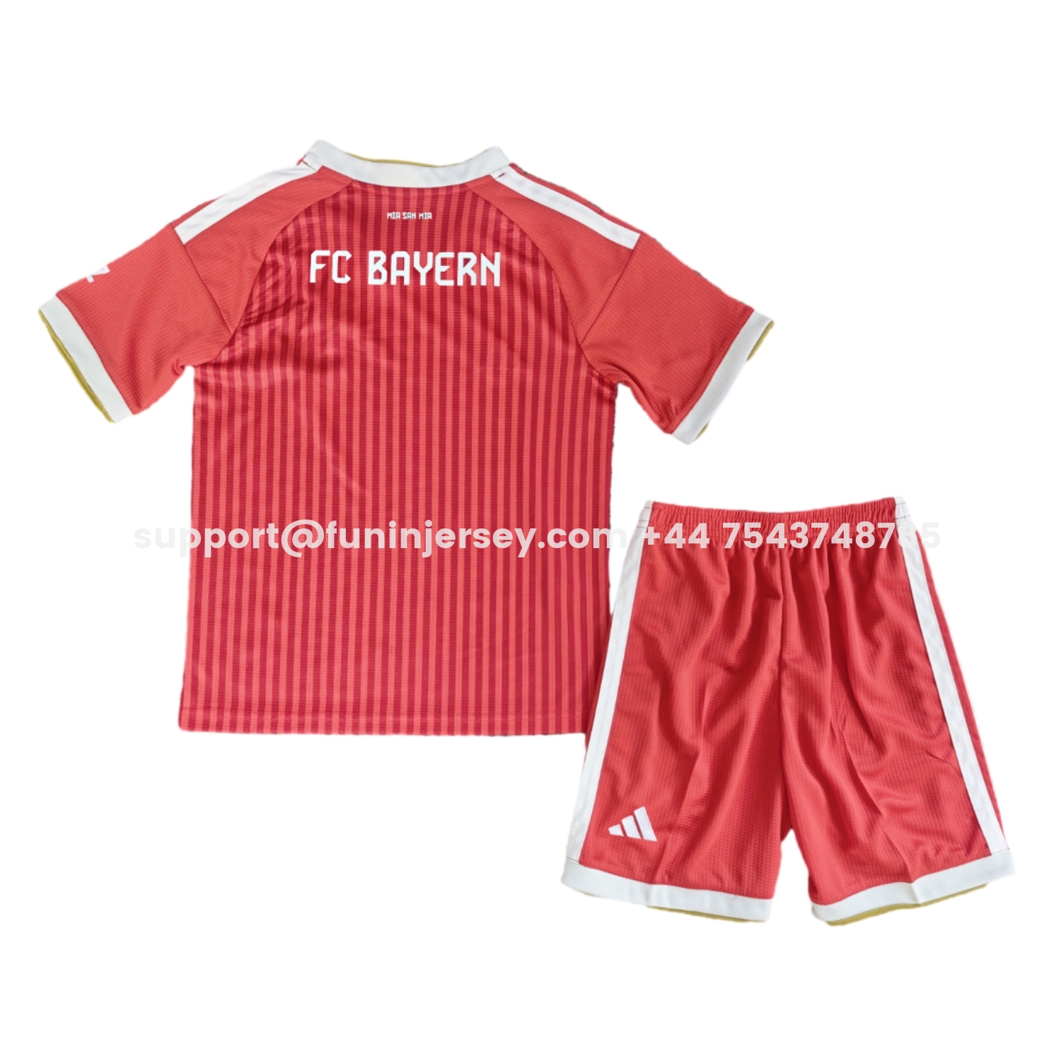 Funinjersey-Bayern Munich 26-27 Home Kids Kit