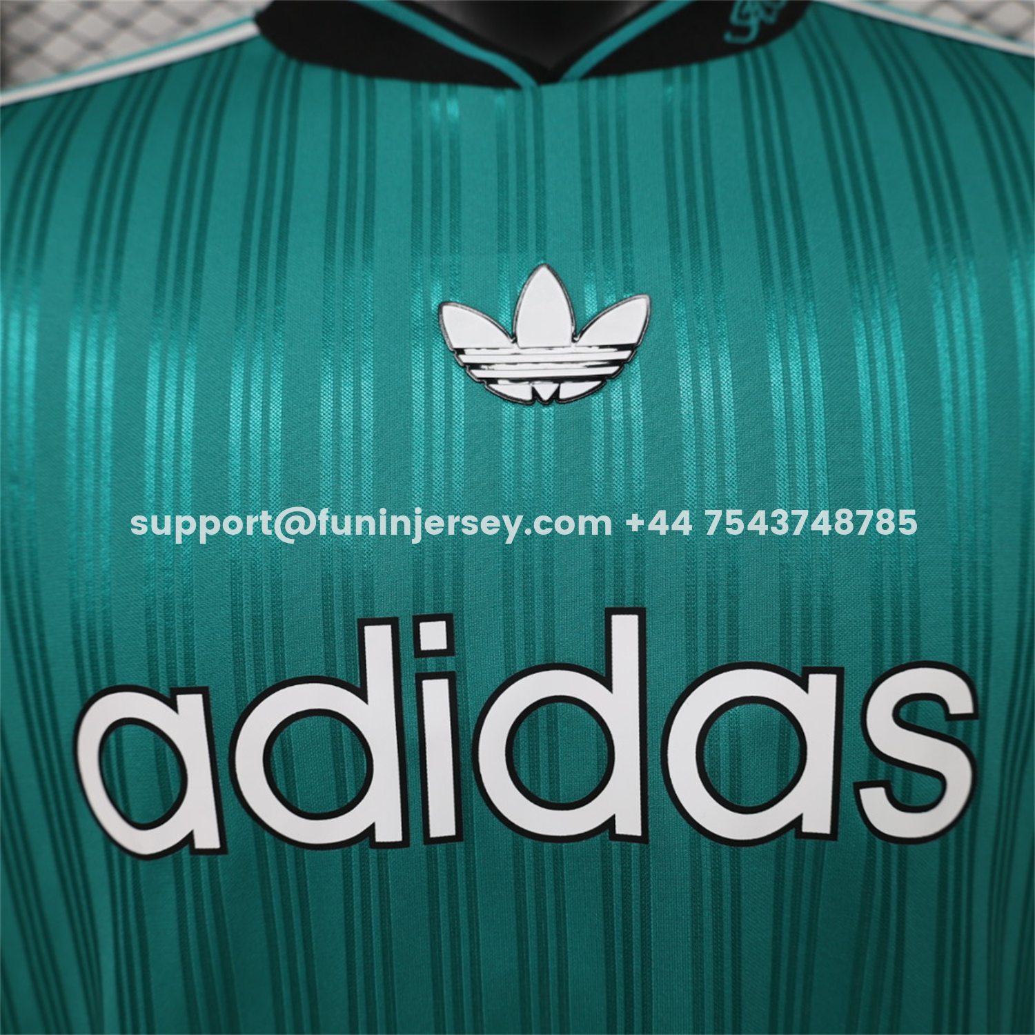Funinjersey-Adidas 26-27 Terrace Icon Retro Casual Style Green Jersey - Player Version