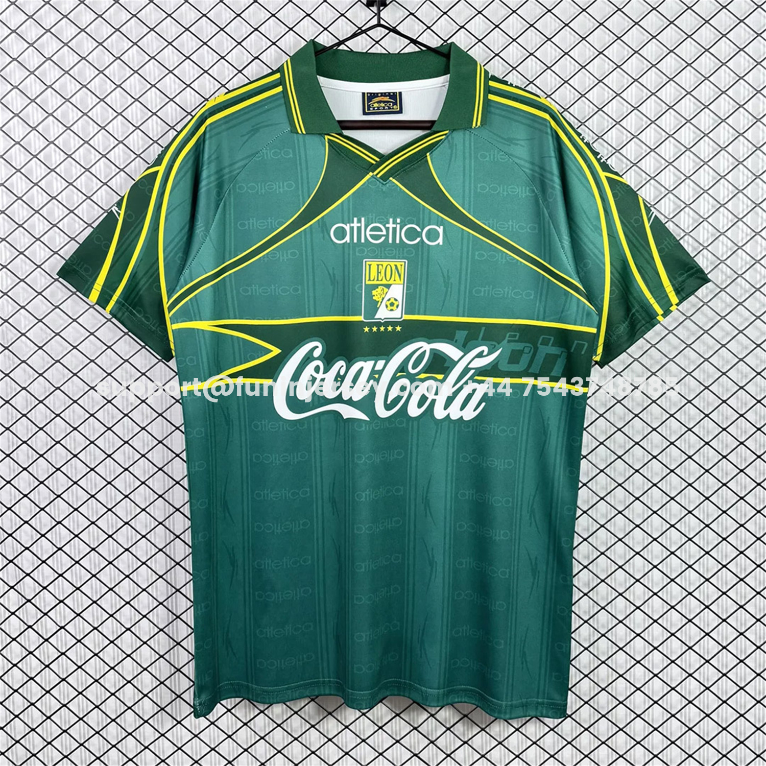 Funinjersey-Retro Club León 1998-99 Home Jersey