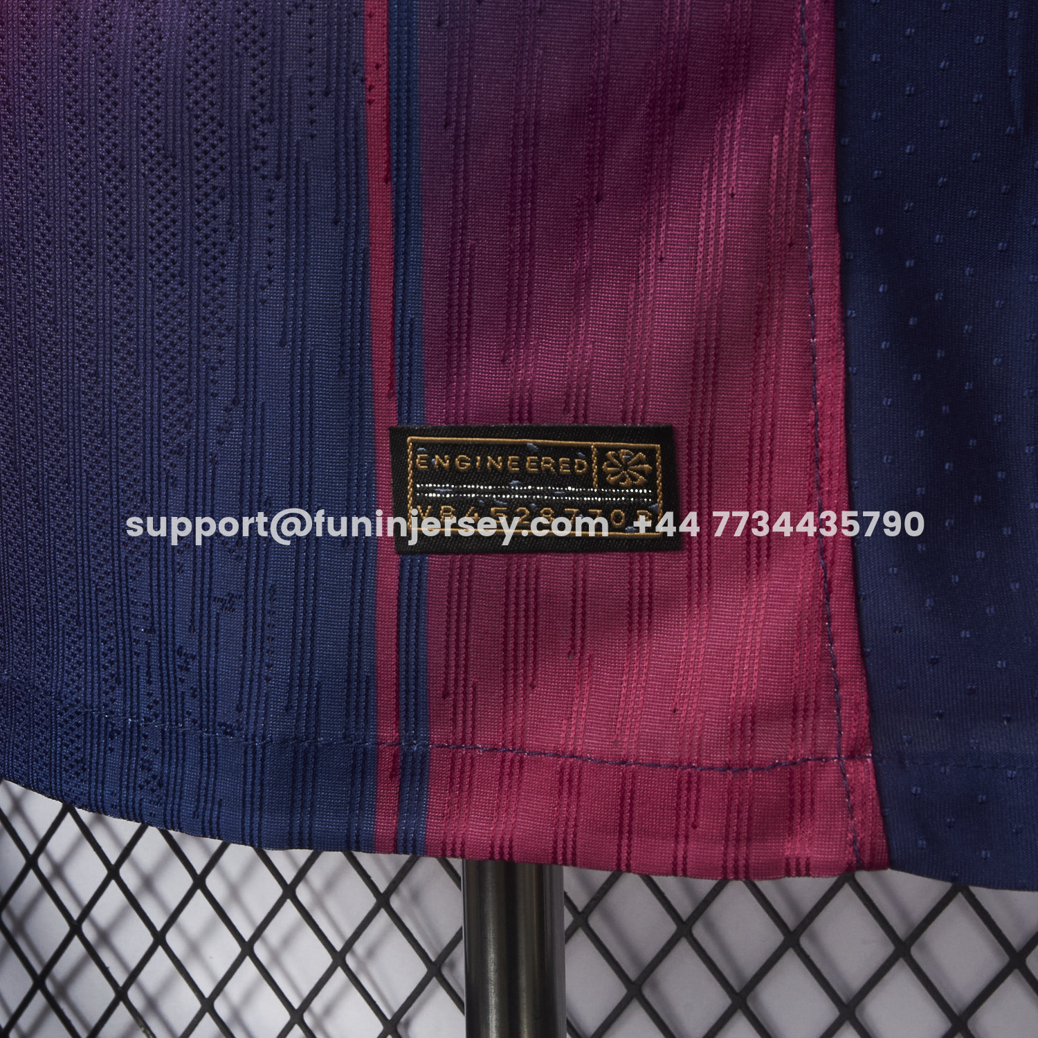 Funinjersey-Barcelona 25-26 Ed Sheeran Home Special Jersey - Player Version