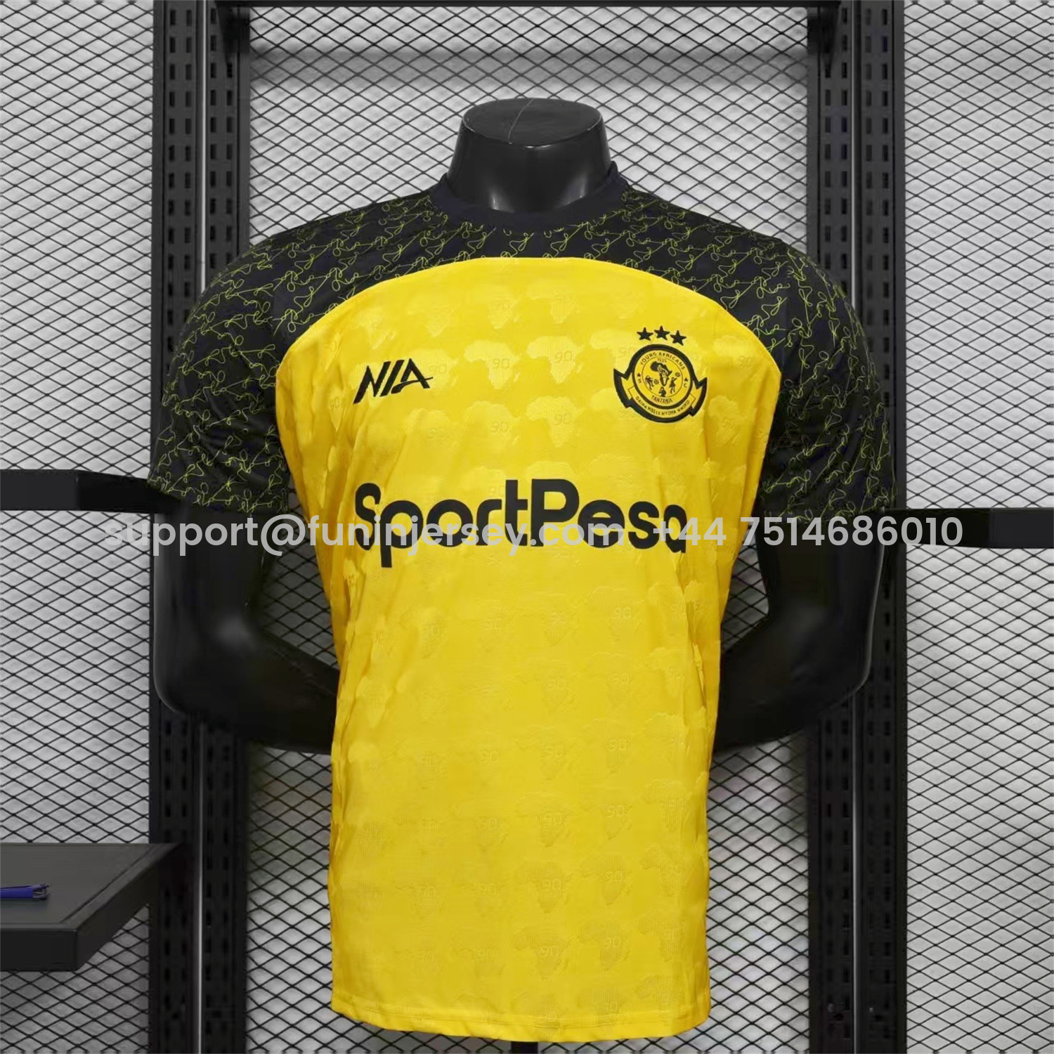 Funinjersey-Young Africans SC 25-26 Away Jersey - Player Version