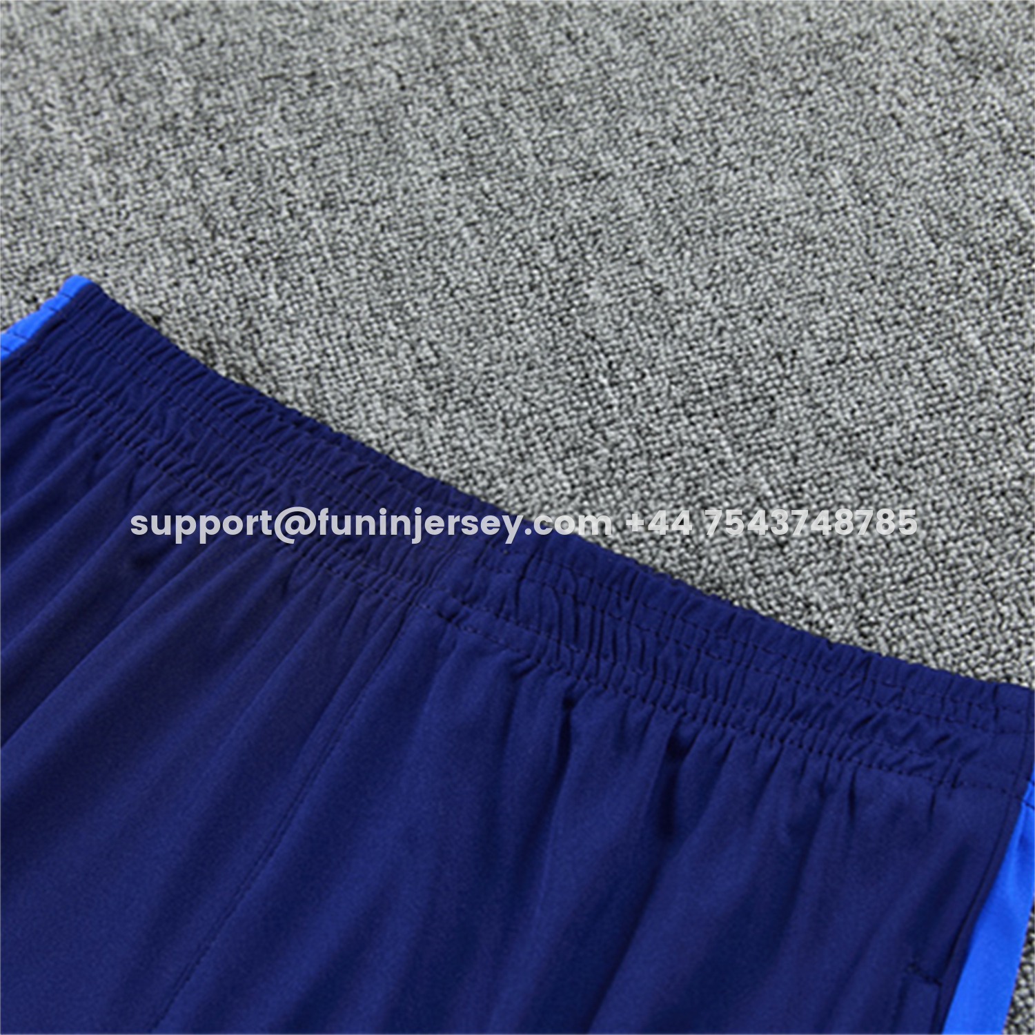 Funinjersey-Inter Milan 26-27 Kids Long Sleeve Training Set - Blue Top & Royal Blue Pants