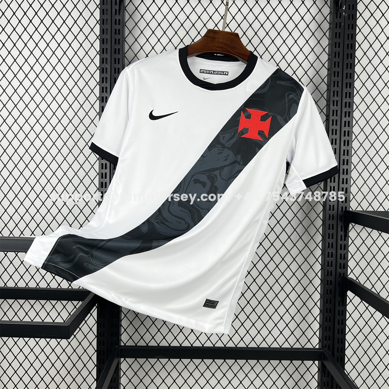 Funinjersey-Vasco da Gama 26-27 Away Unsponsored Jersey - Fans Version
