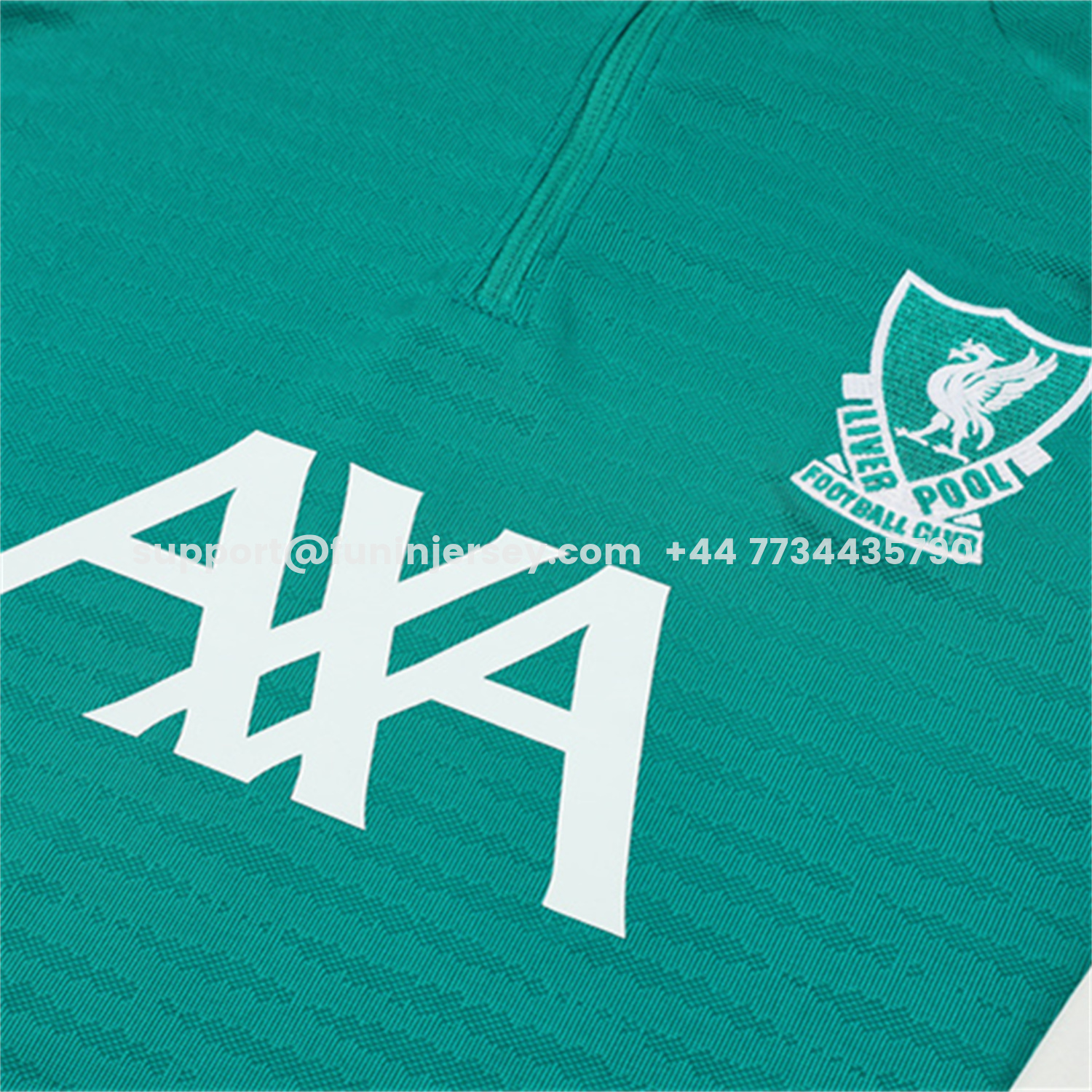 Funinjersey-Liver.pool 25-26 Long Sleeve Training Set - Player Version - Green Top and Black Pants