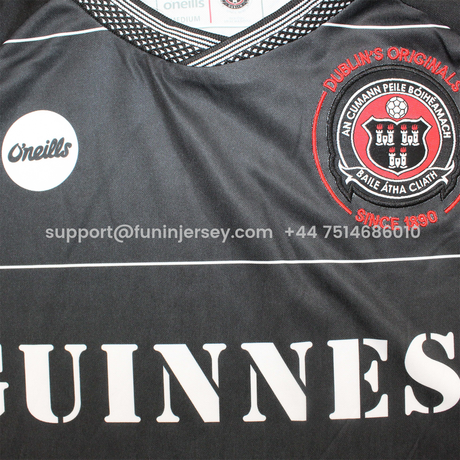 Funinjersey-Bohemian 25-26 Black Goalkeeper Jersey - Fans Version