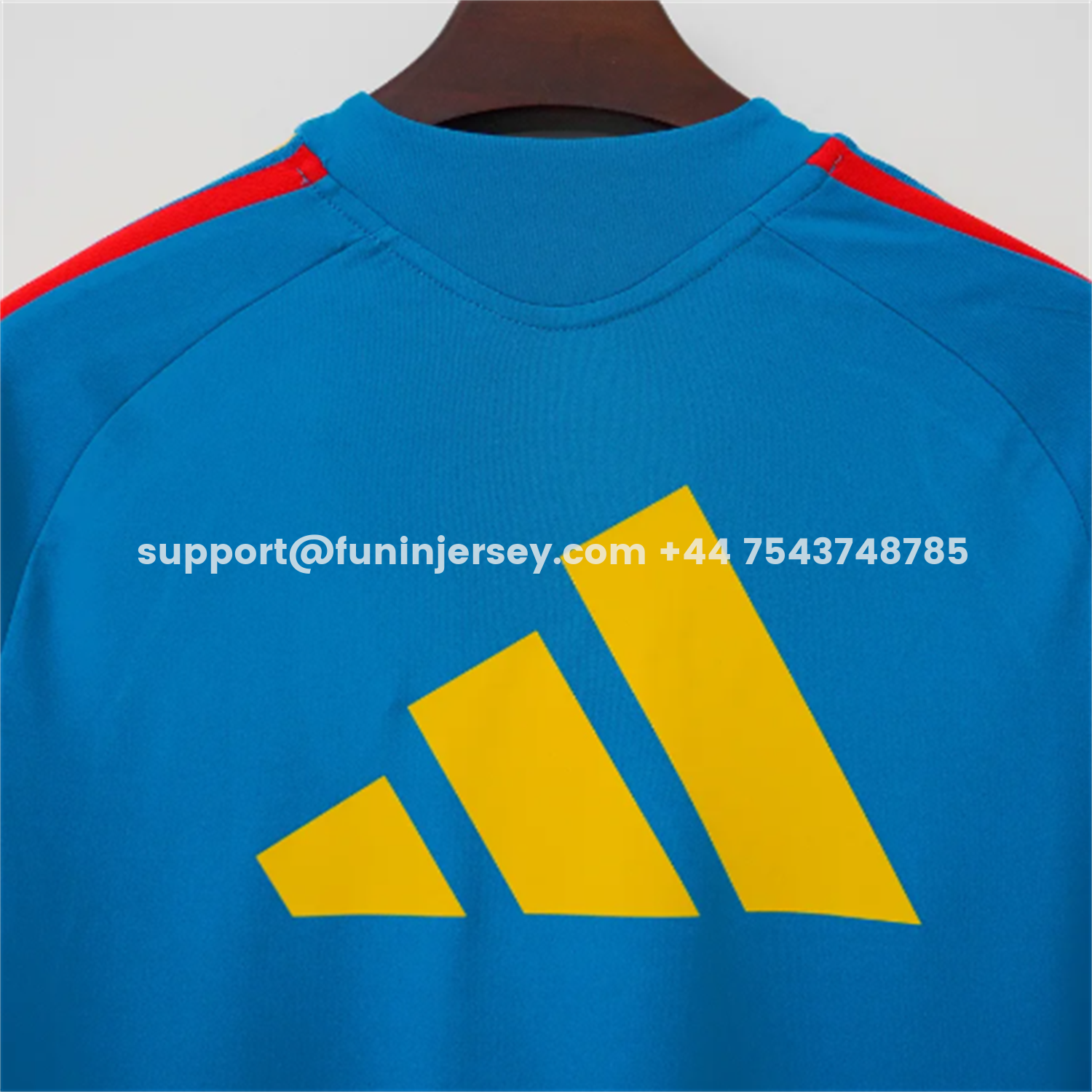 Funinjersey-Spain 2026 Blue Long Sleeves Training Jersey - Fans Version