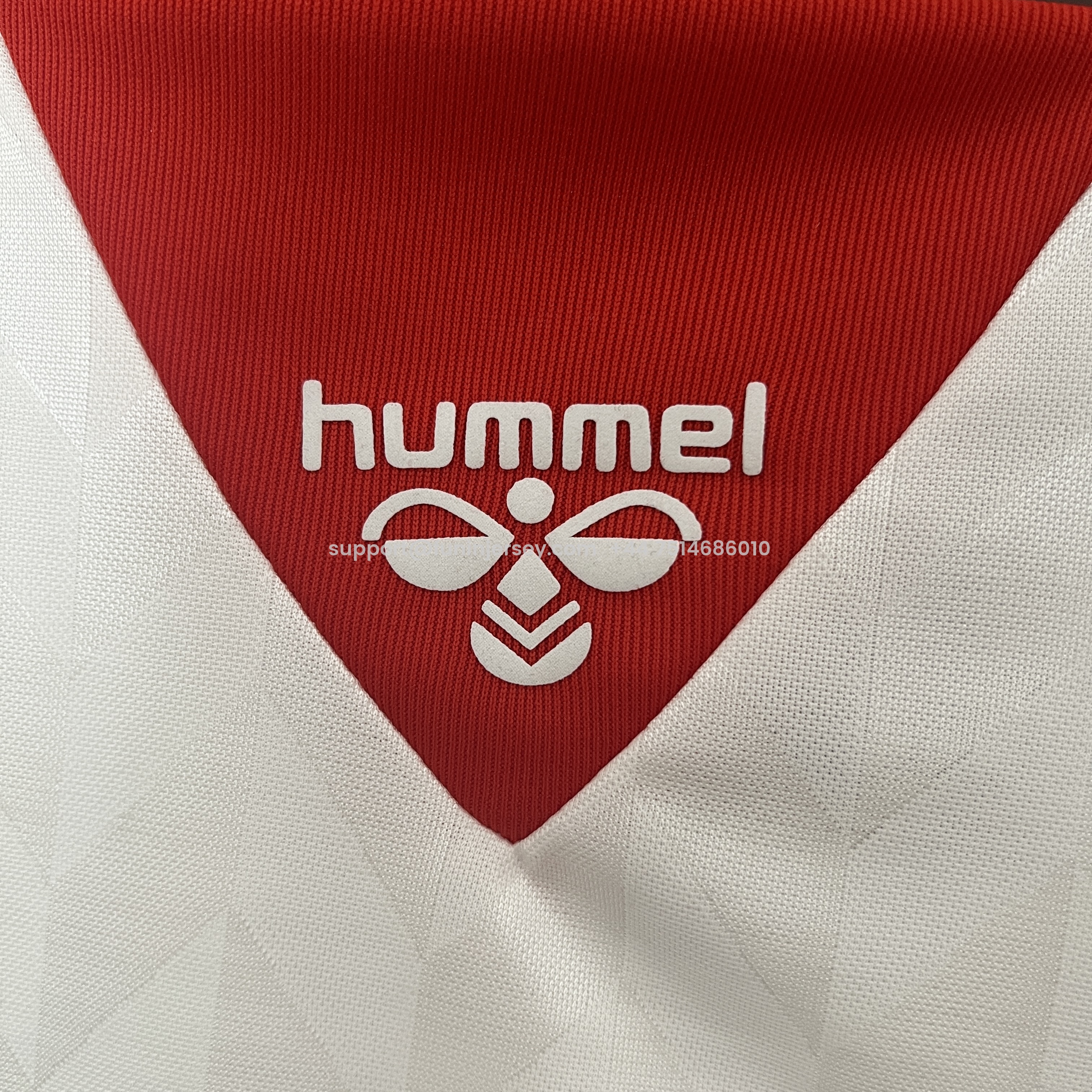 Funinjersey-Retro Denmark 1988 Away Jersey - Fans Version