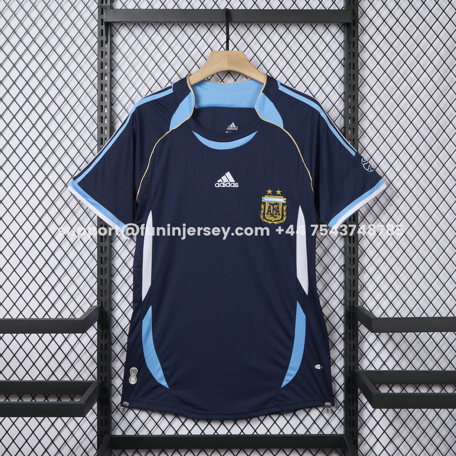 Funinjersey-Retro Argentina 2006 Away Jersey