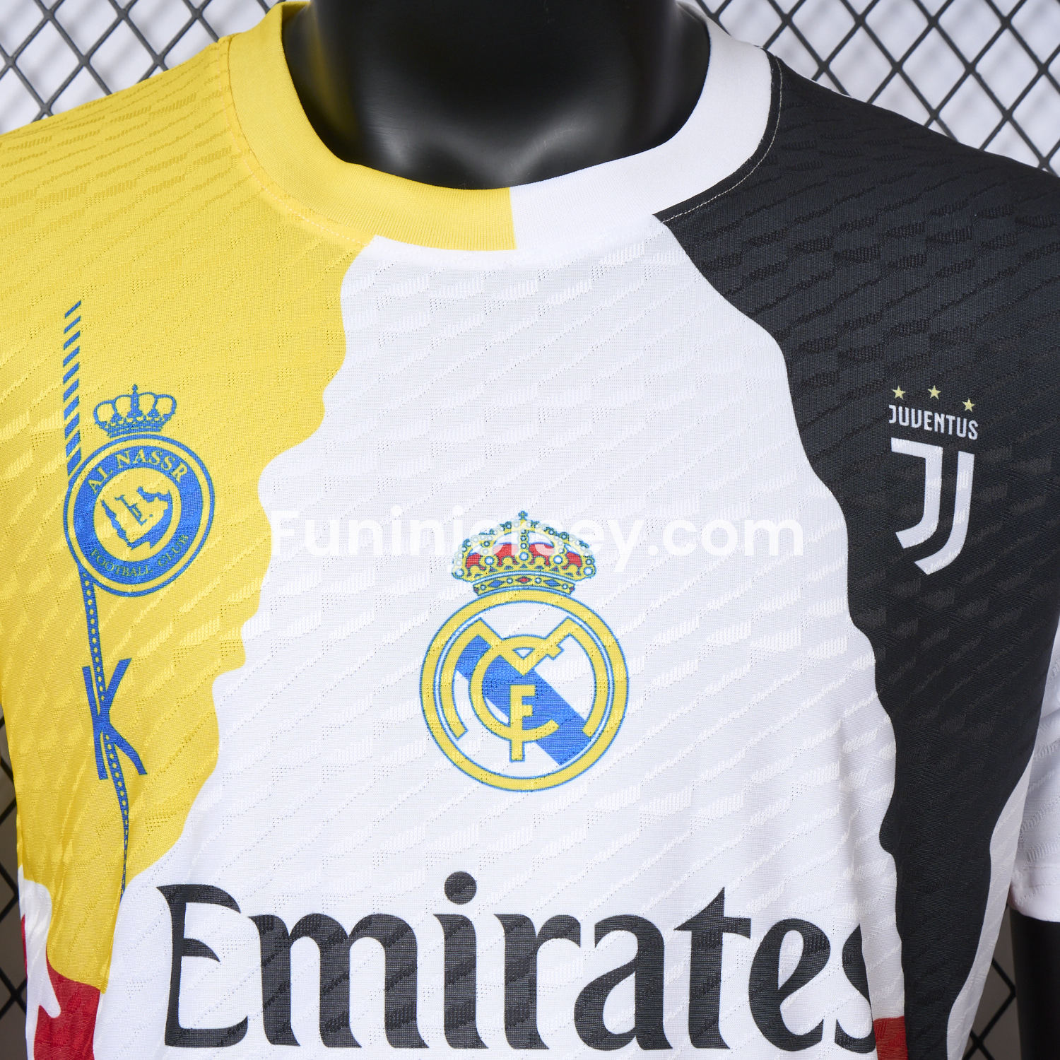 Funinjersey-Cristiano Ronaldo Career Commemorative Jersey Real Madrid Manchester United Juventus Portugal Al Nassr Sporting CP - Player Version
