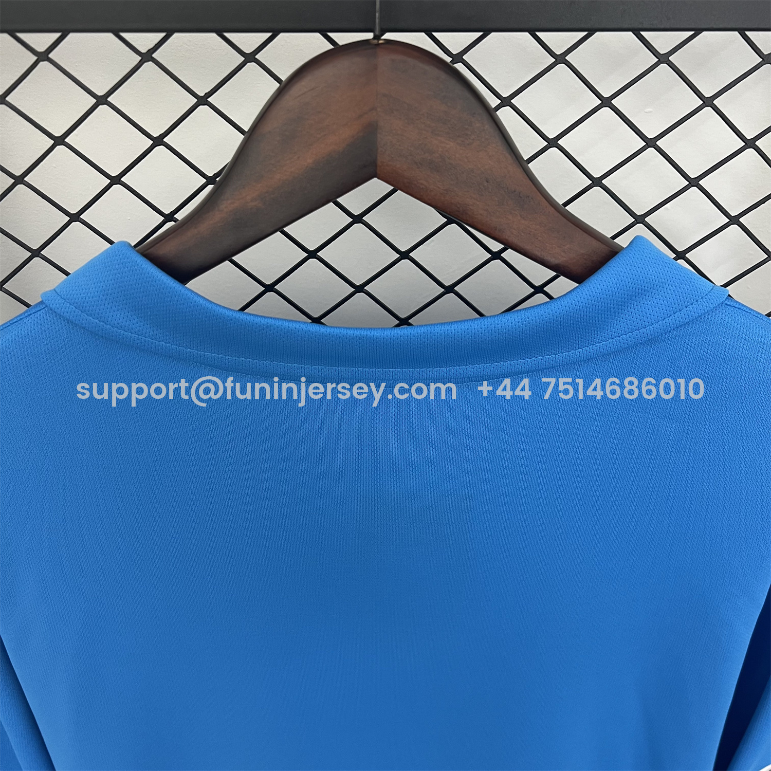 Funinjersey-Retro Napoli 1987-88 Home Long Sleeves Jersey